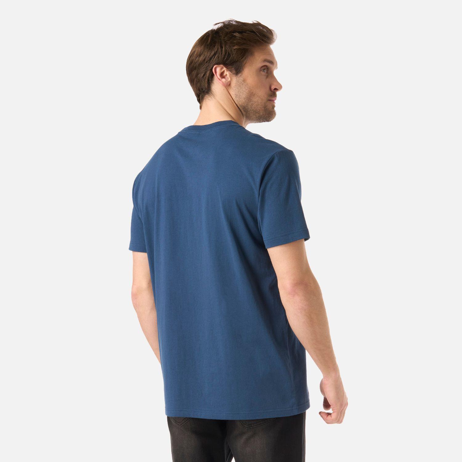 Polera Hombre Logo Lippi Front Print T-Shirt Azul Oscuro Lippi V26-2