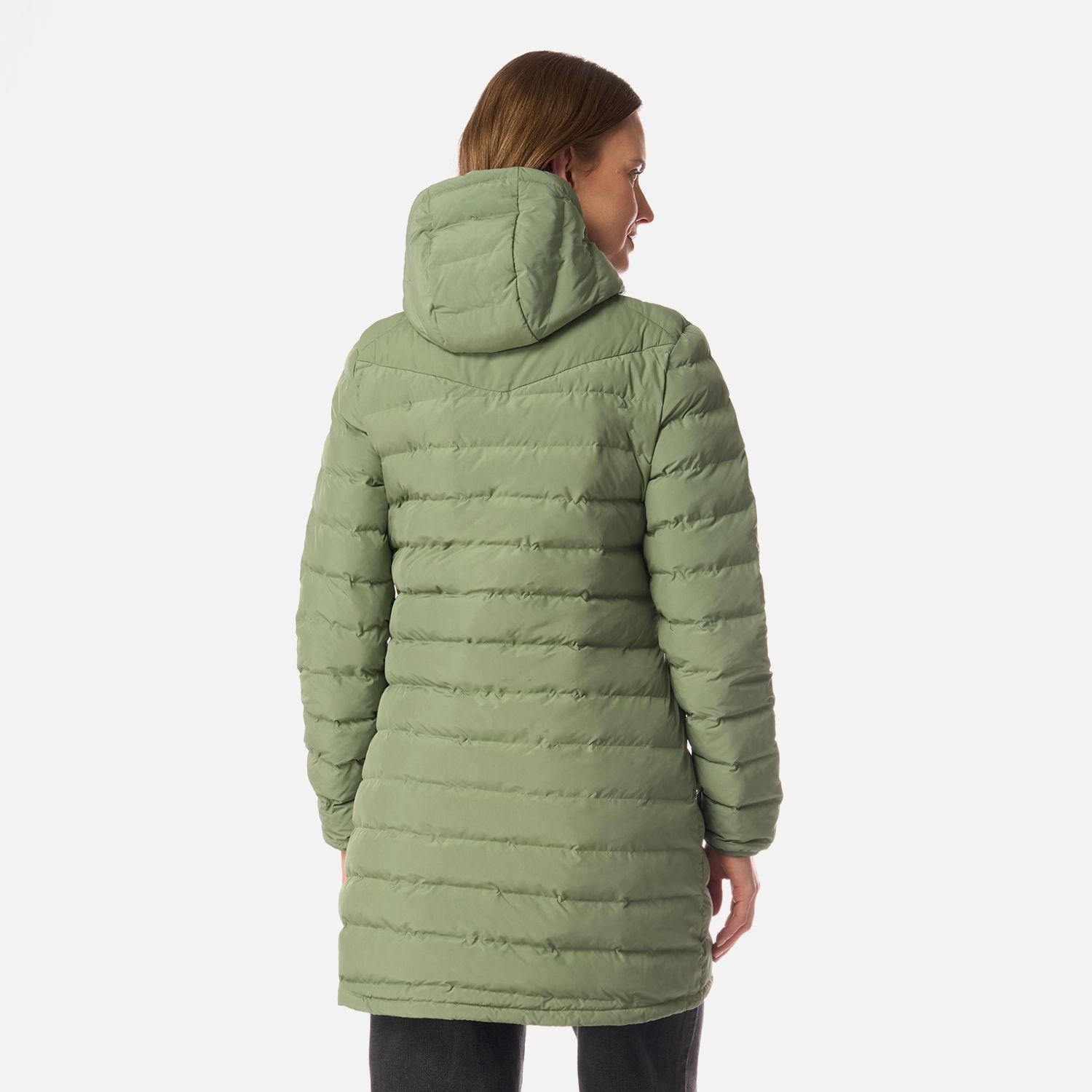 Chaqueta Mujer Snowmass Long Steam-pro Hoody Jacket Jade Oscuro Lippi I26-2
