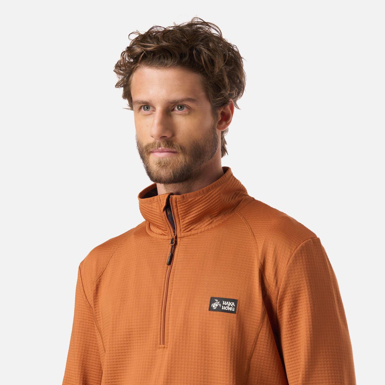 Polerón Hombre Taina Mostaza Oscuro Haka Honu V26-3