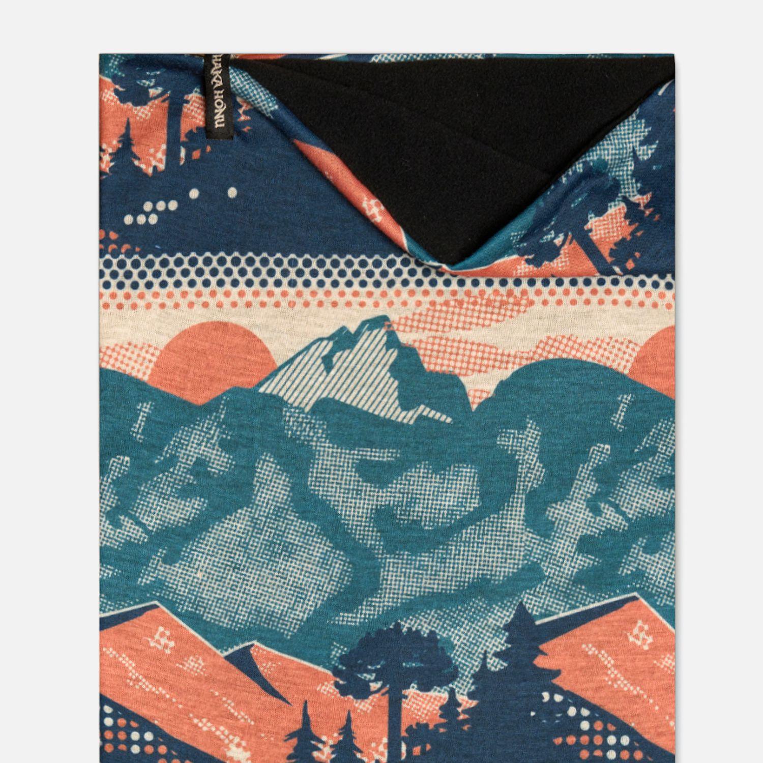 Headex Unisex La Cima Print Coral Haka Honu-2