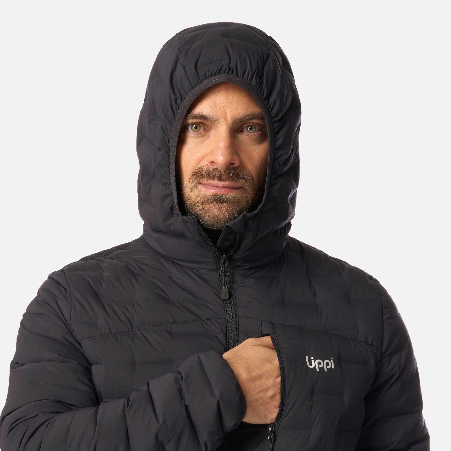 Chaqueta Hombre Ultimate Stretch Down Hoody Jacket Grafito Lippi I26-3