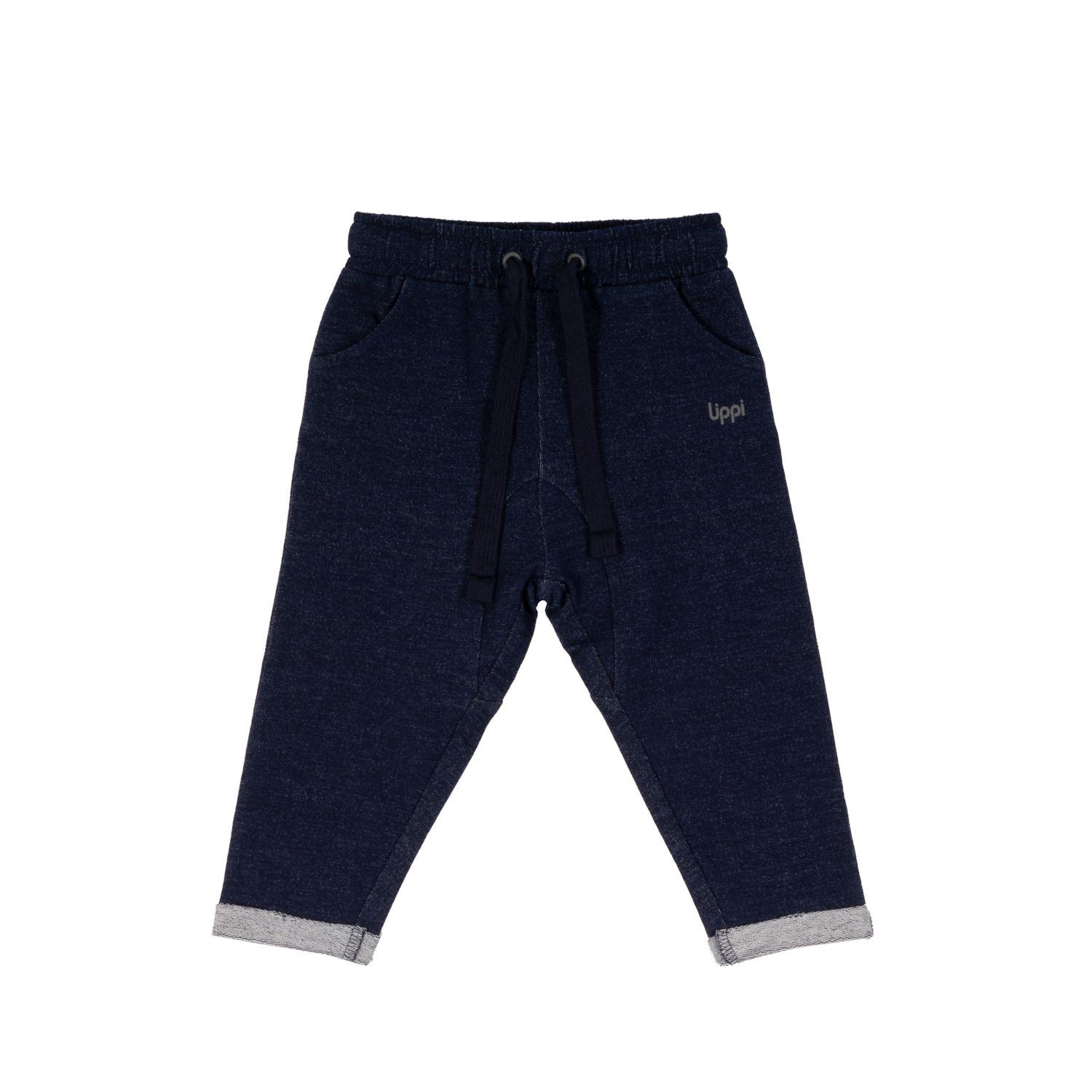 Pantalon Baby Boy Relaxed Pants Azul Lippi I20-0