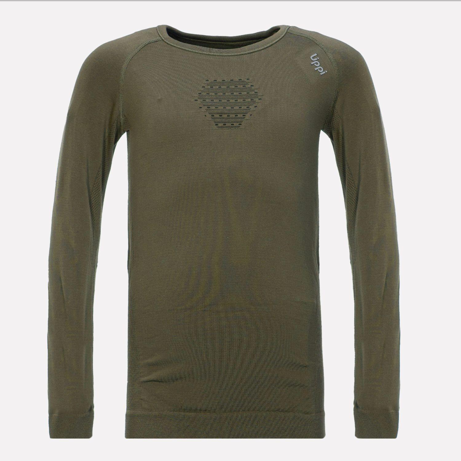 Primera Capa Niño Skintec 2000 Warm Pack Verde Musgo Lippi-1