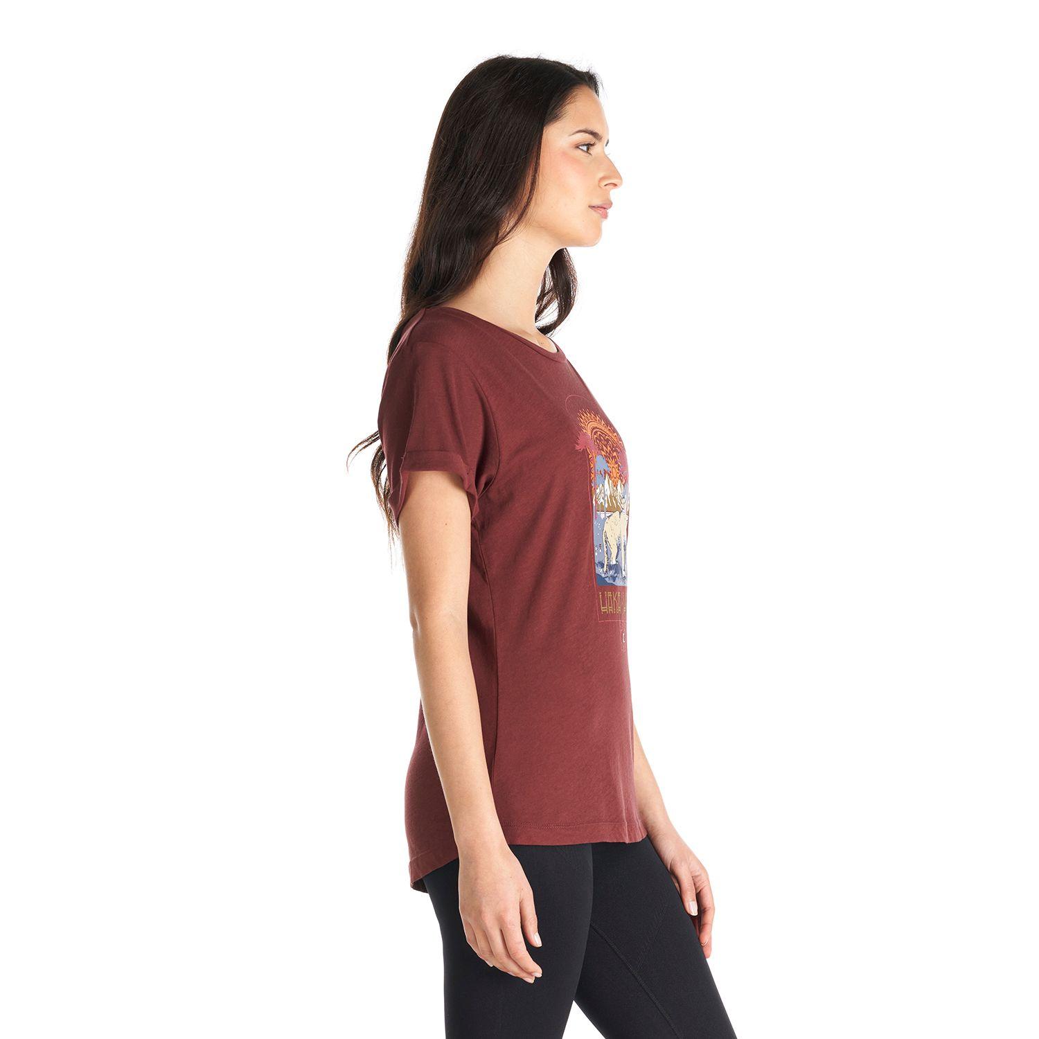 Polera Mujer Polo Burdeo Haka Honu-3