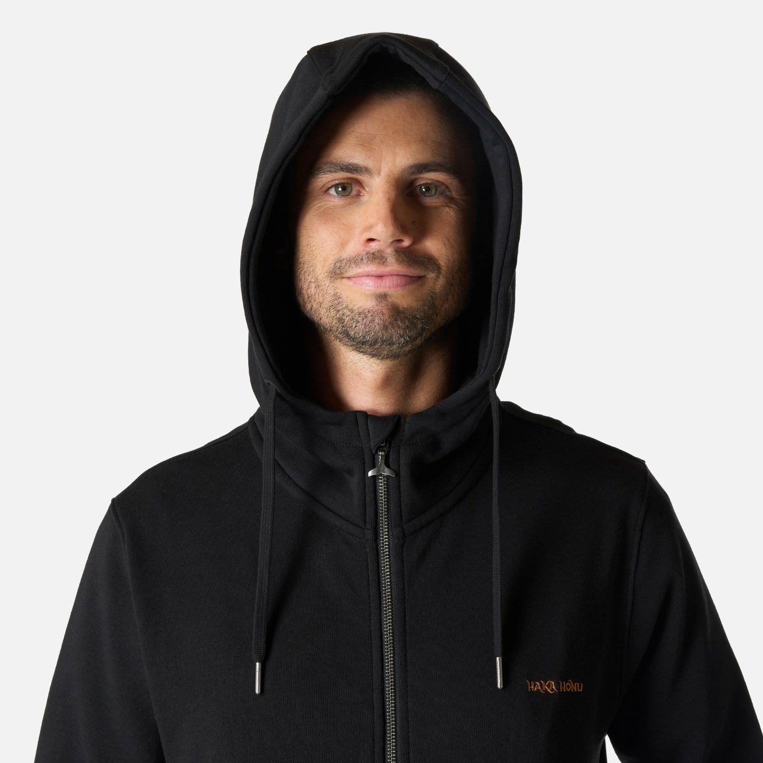 Polerón Hombre Ninja Negro Haka Honu-3