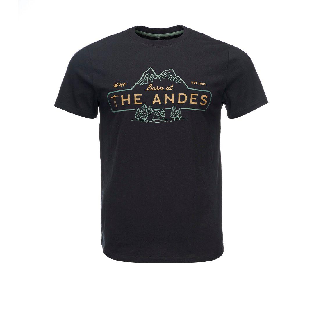 Polera Hombre Heritage UV-Stop T-Shirt Negro Lippi-0