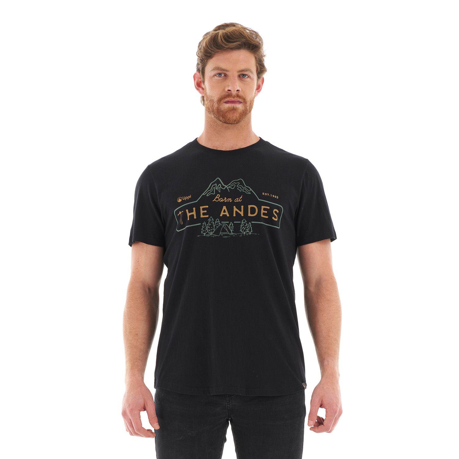 Polera Hombre Heritage UV-Stop T-Shirt Negro Lippi-1