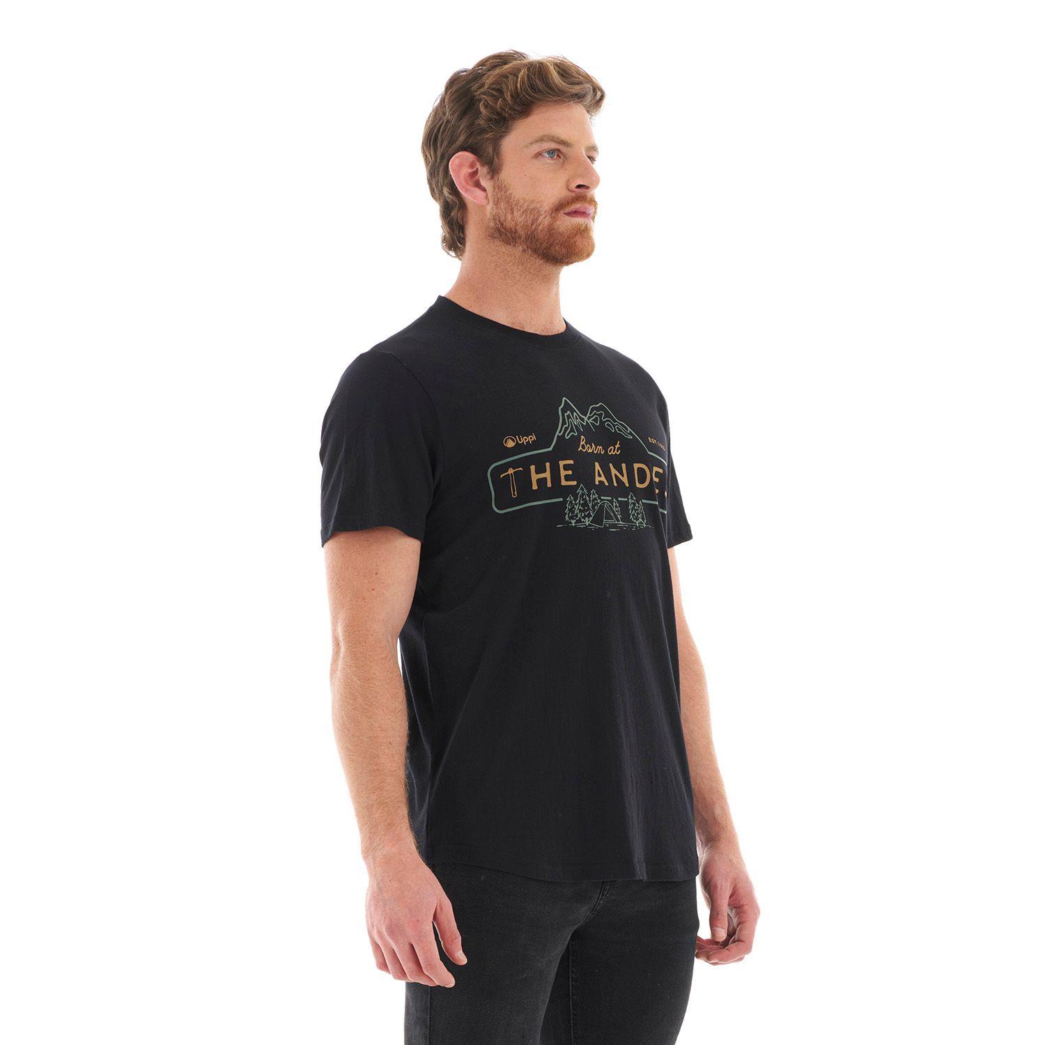 Polera Hombre Heritage UV-Stop T-Shirt Negro Lippi-2