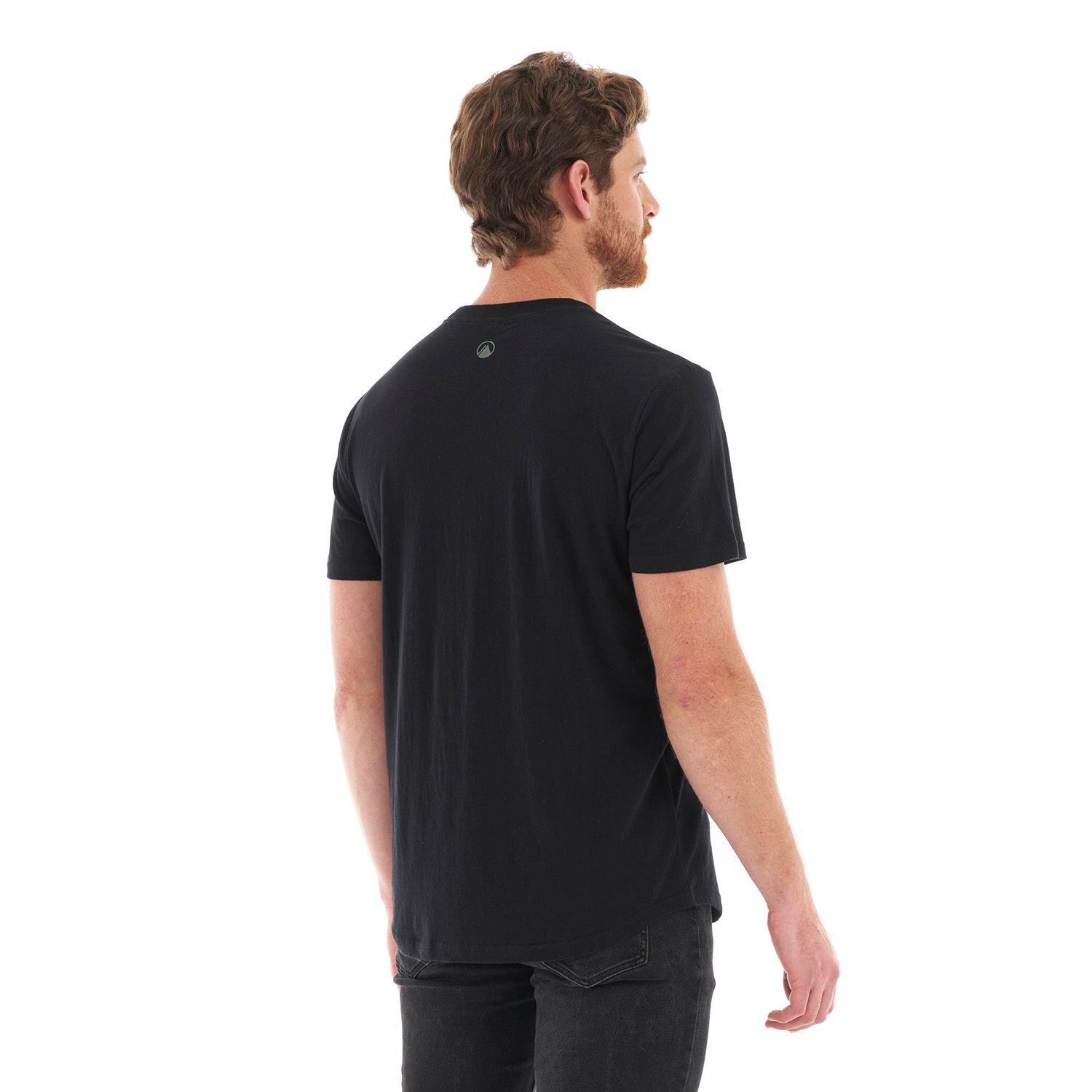 Polera Hombre Heritage UV-Stop T-Shirt Negro Lippi-4