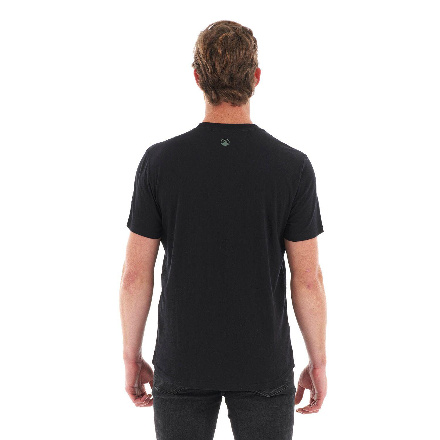 Polera Hombre Heritage UV-Stop T-Shirt Negro Lippi-5