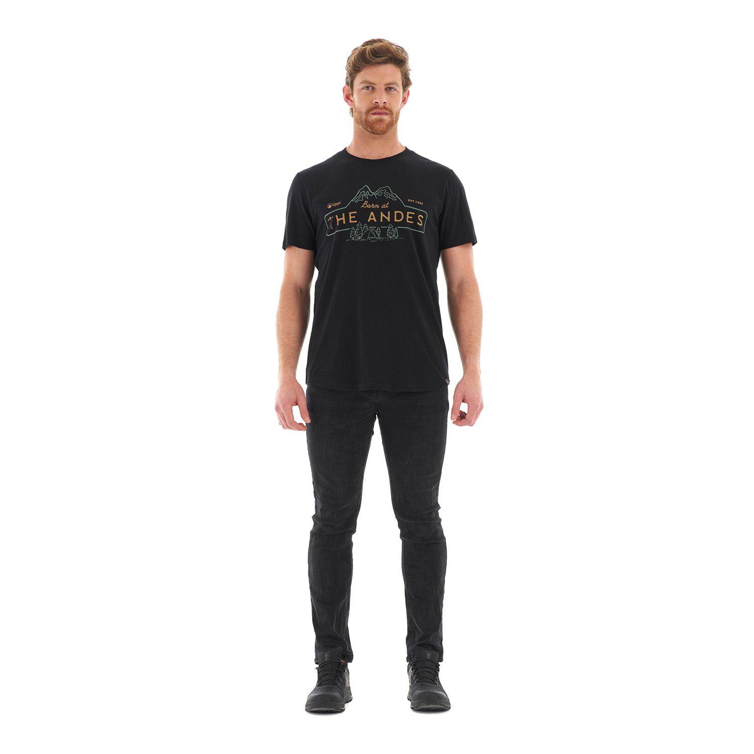 Polera Hombre Heritage UV-Stop T-Shirt Negro Lippi-7
