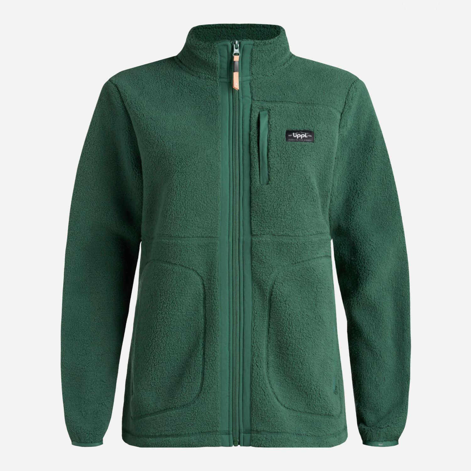 Polar Mujer Hug-Like Shaggy Pro Verde Botella Lippi I25-6