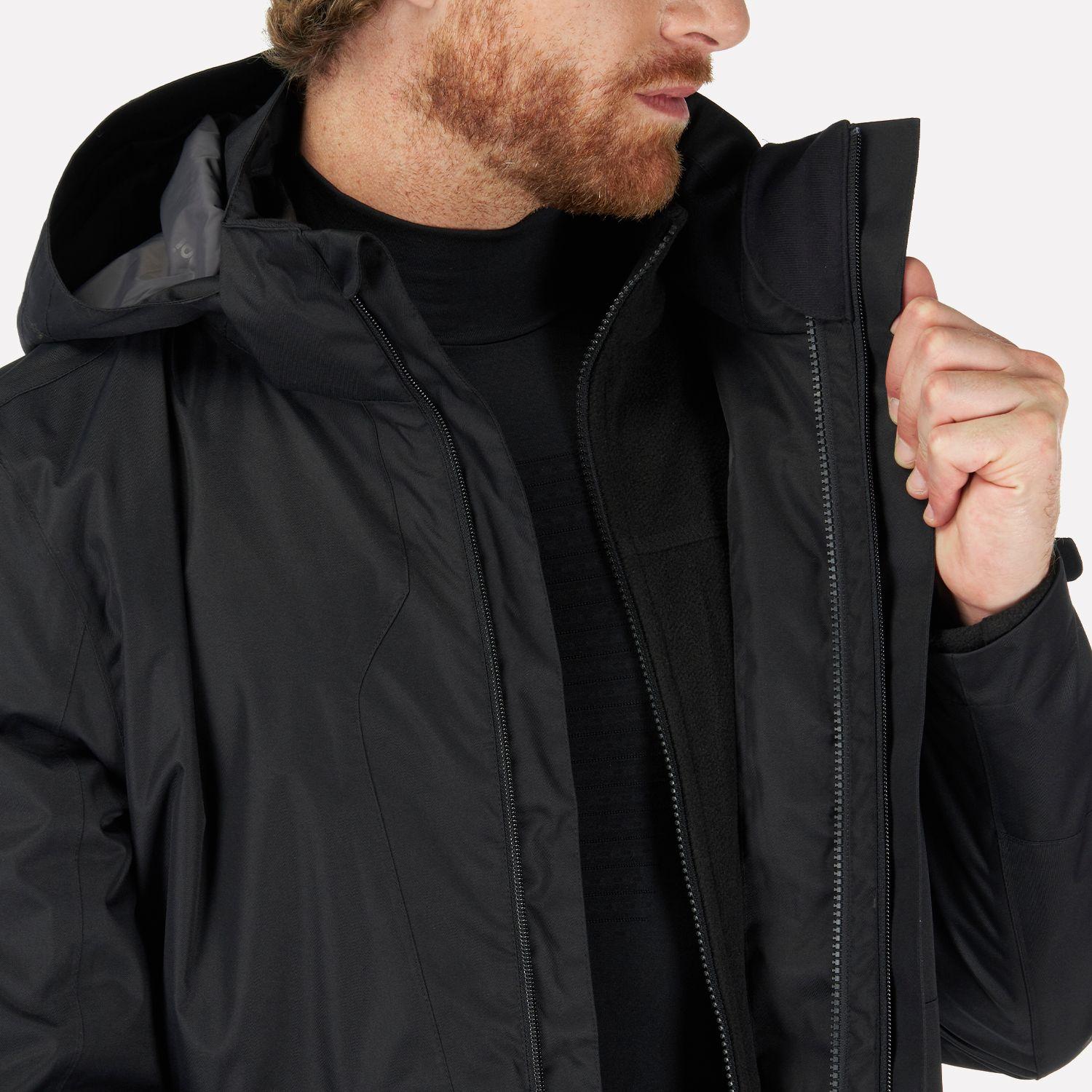 Chaqueta Hombre Tres Cruces Fusion-3 Hoody Jacket Negro Lippi I22