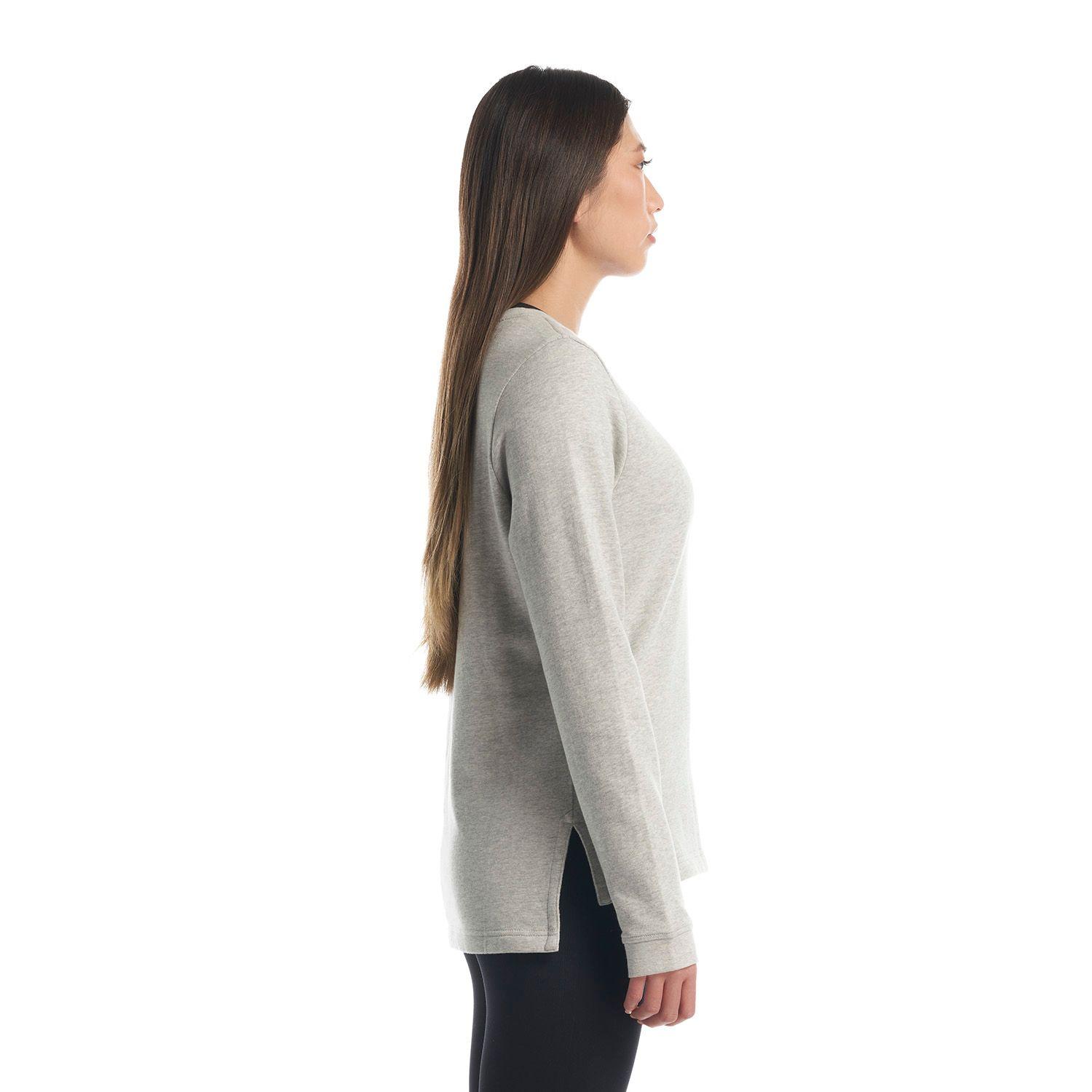 Poleron Mujer Insigne Sweatshirt Gris Lippi-3