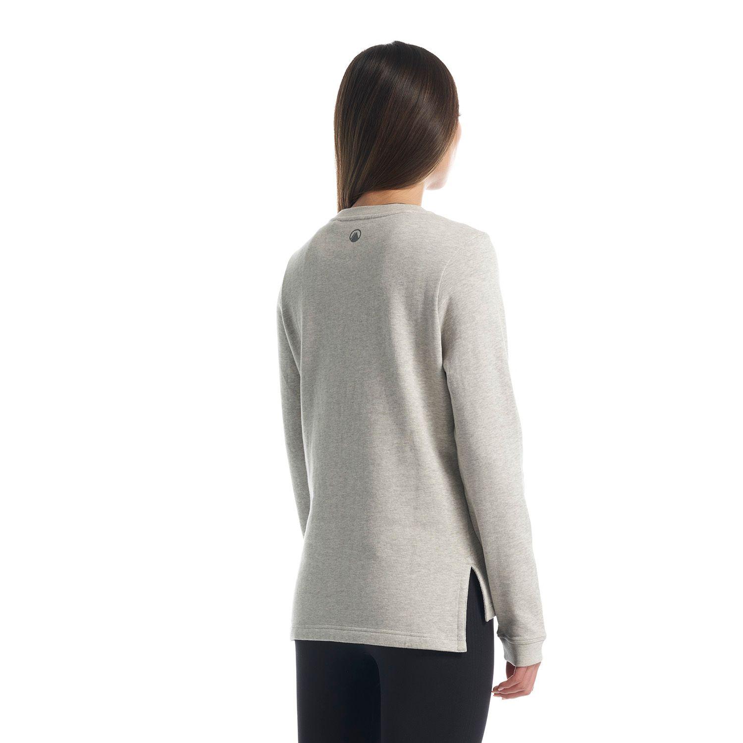 Poleron Mujer Insigne Sweatshirt Gris Lippi-4