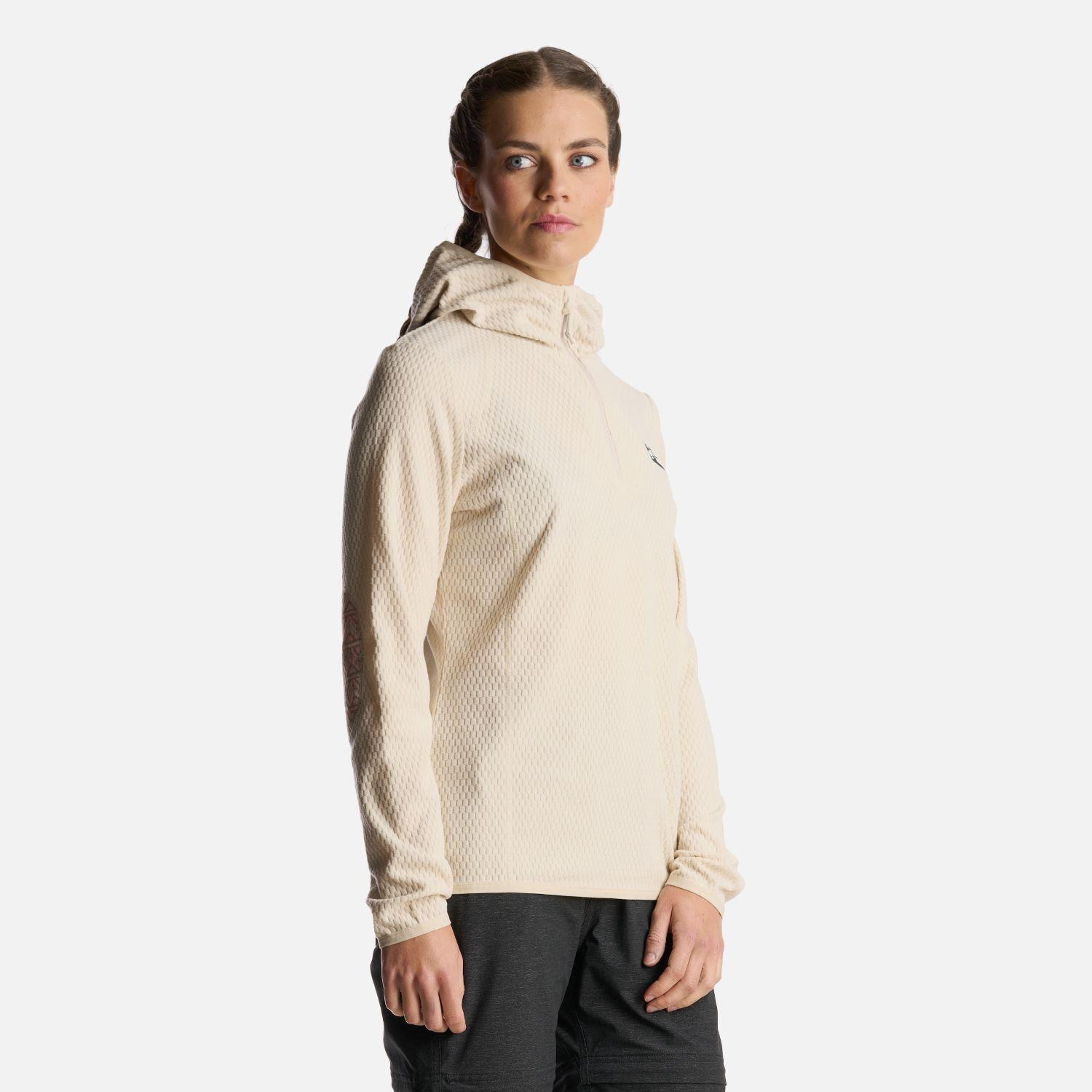 Poleron Mujer Taina Nui Beige Haka Honu-1