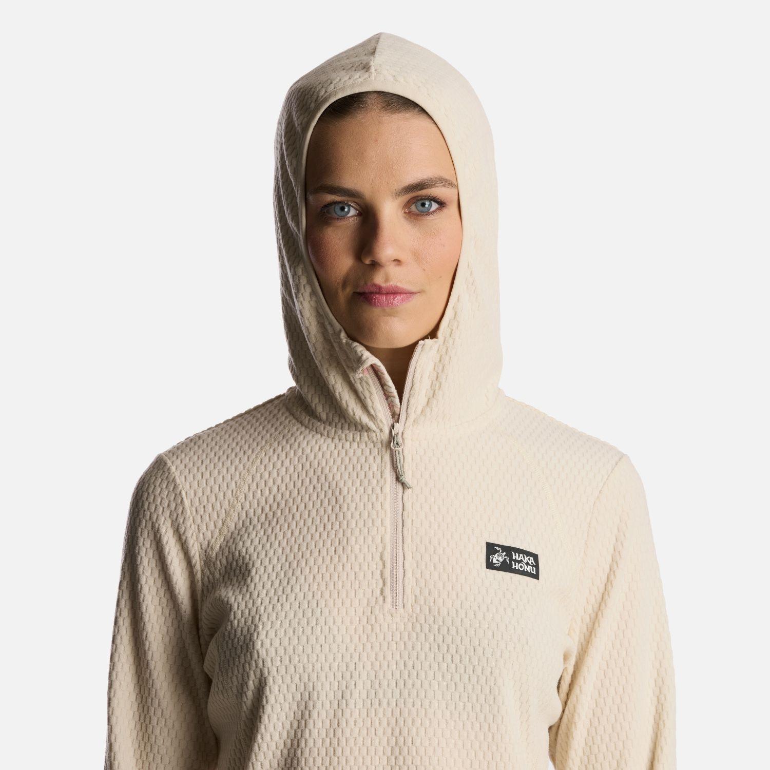 Poleron Mujer Taina Nui Beige Haka Honu-3
