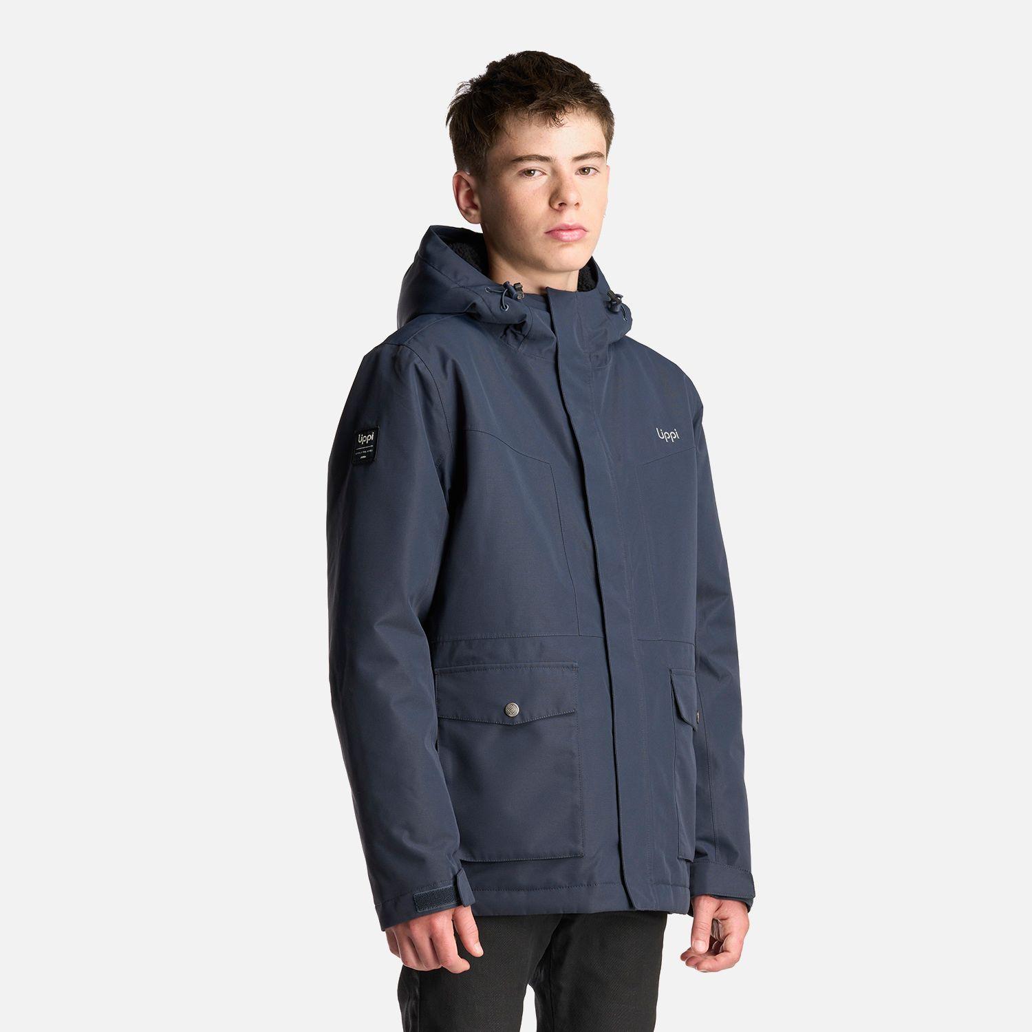 Chaqueta Teen Boy Roble B-Dry Hoody Jacket Azul Marino Lippi-2
