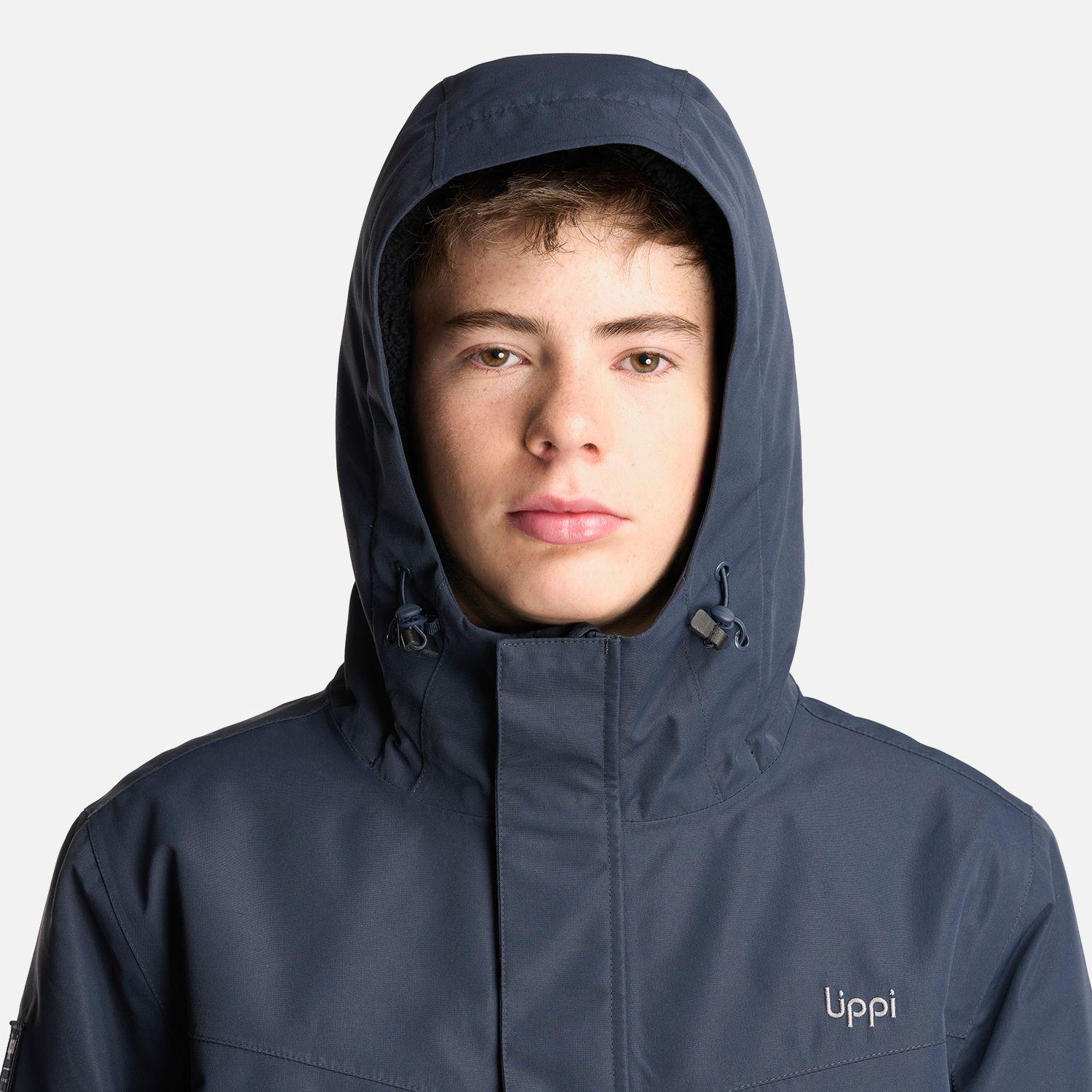 Chaqueta Teen Boy Roble B-Dry Hoody Jacket Azul Marino Lippi-4