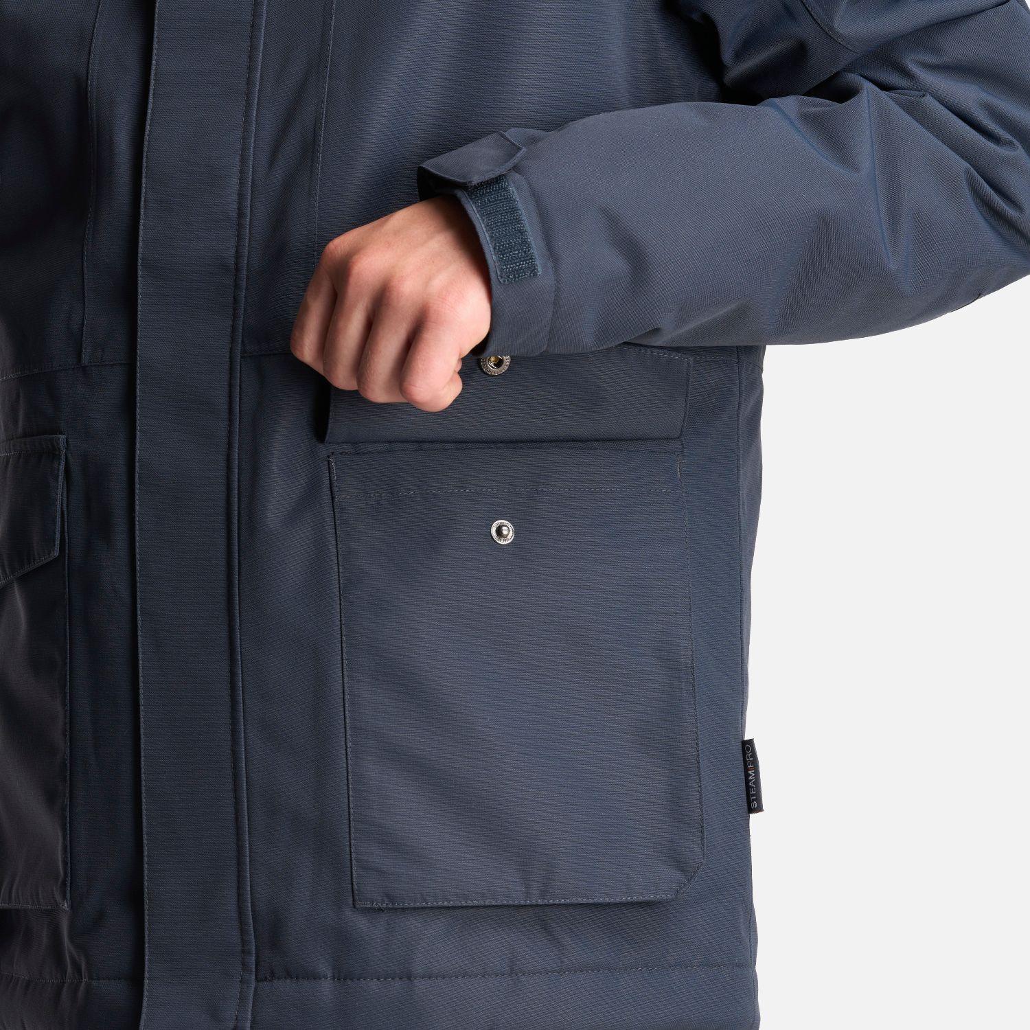 Chaqueta Teen Boy Roble B-Dry Hoody Jacket Azul Marino Lippi-5