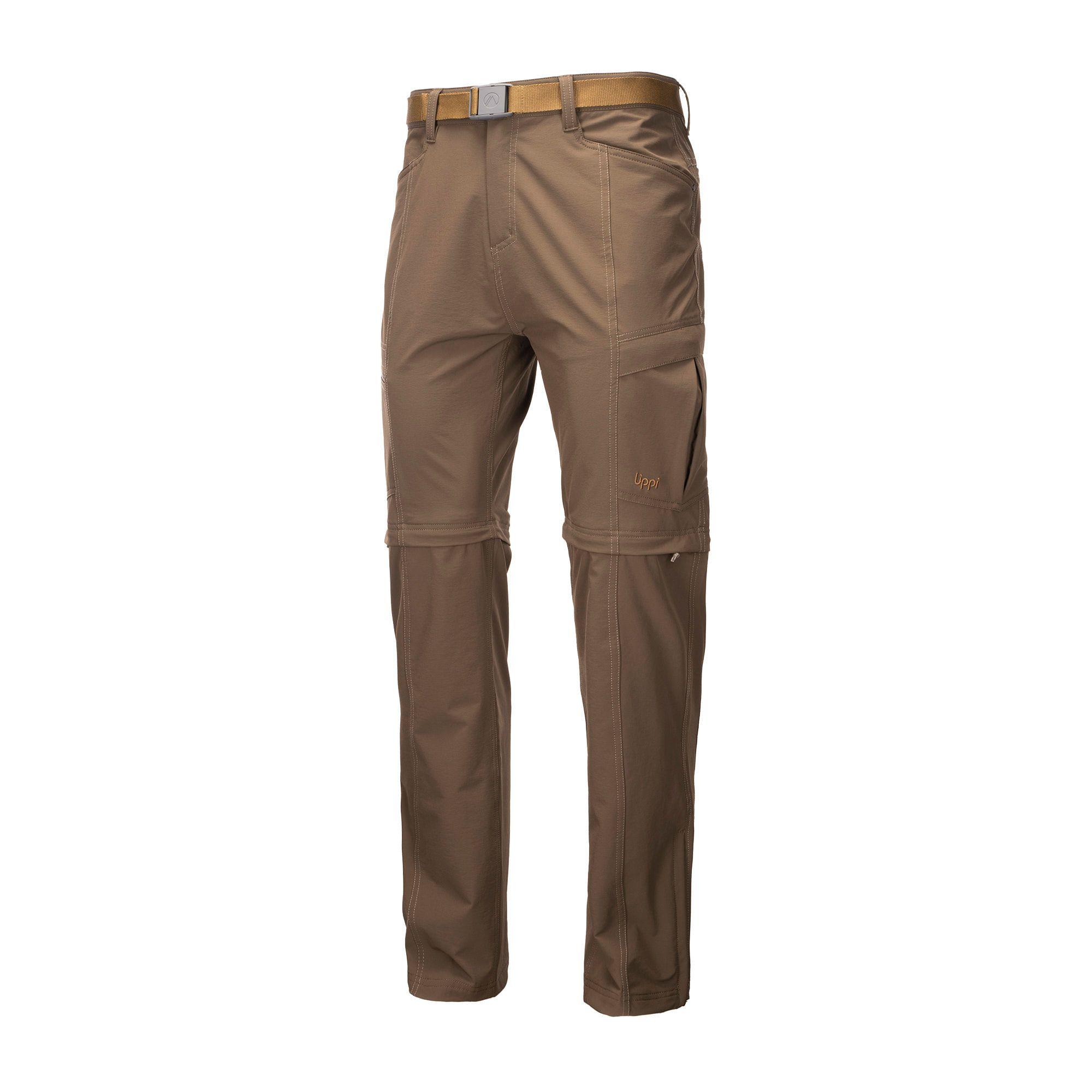 Pantalon Hombre Enduring Mix-2 Q-Dry Pants Cafe Pardo Lippi-0