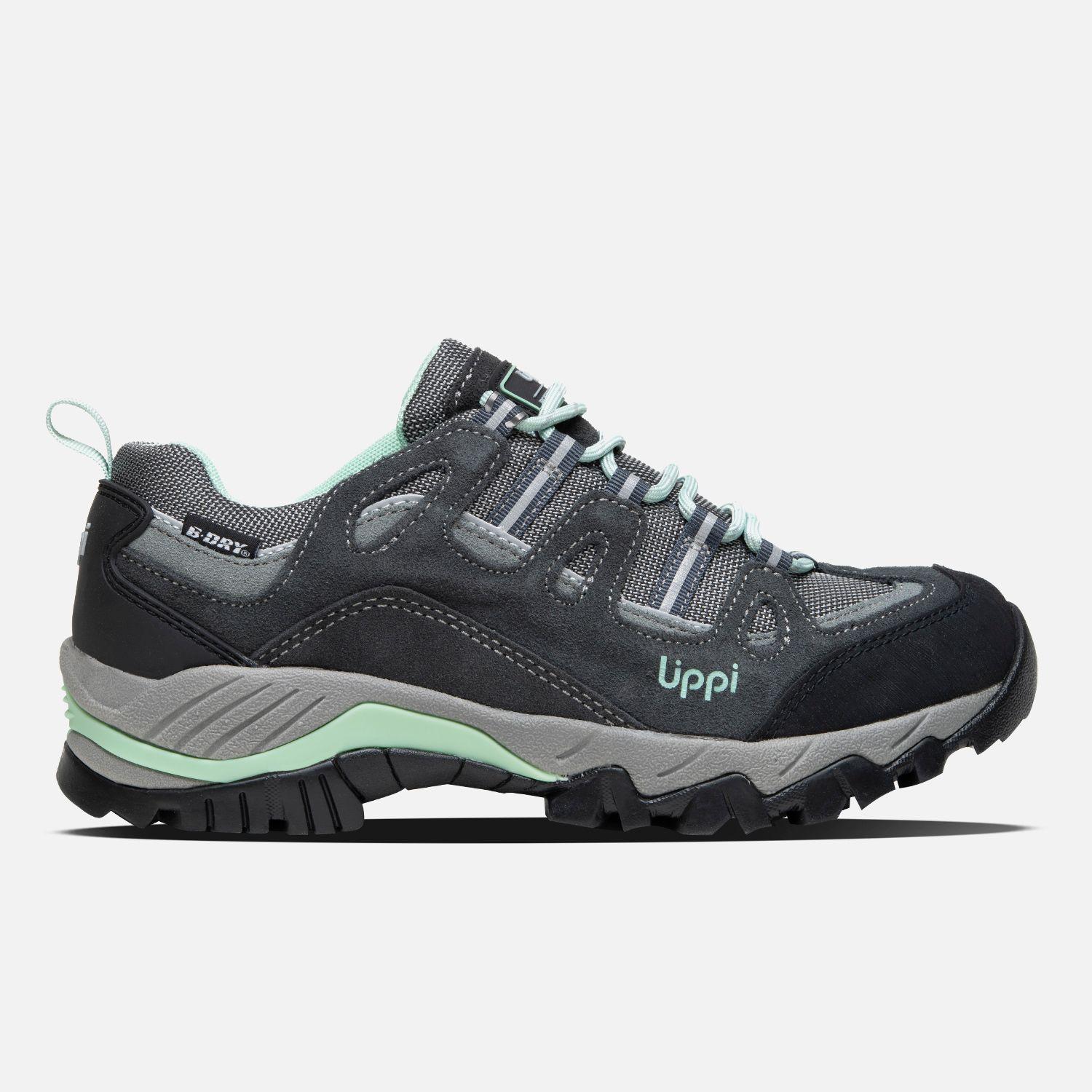 Zapato Mujer Puelo Cs Low Gris / Verde Agua Lippi I25-0