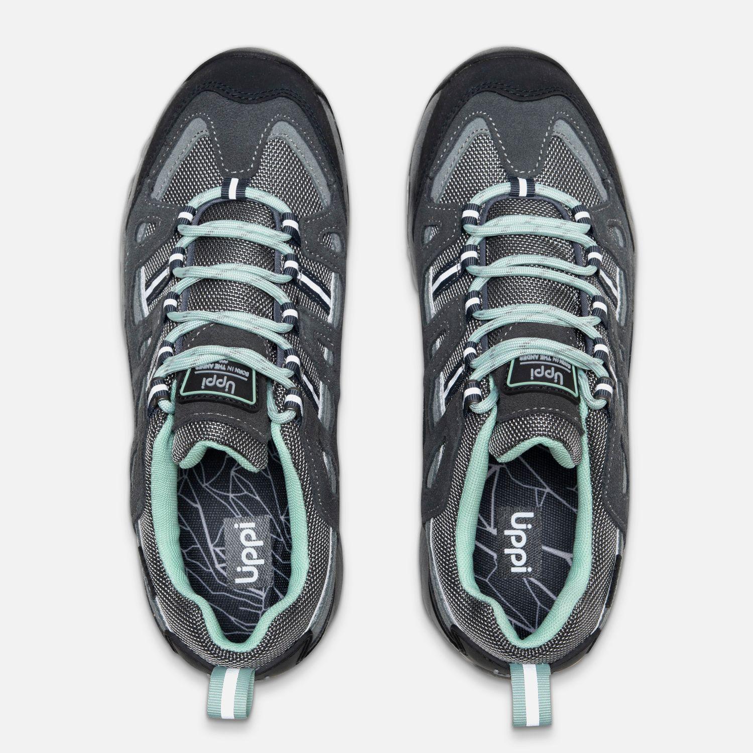 Zapato Mujer Puelo Cs Low Gris / Verde Agua Lippi I25-3
