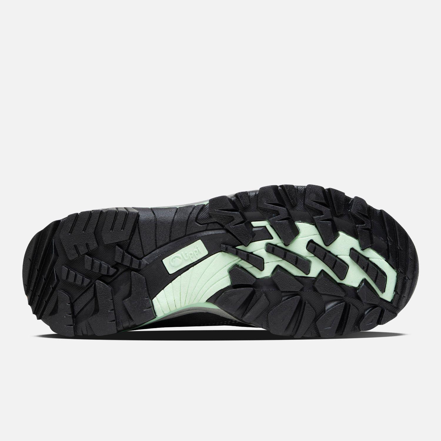 Zapato Mujer Puelo Cs Low Gris / Verde Agua Lippi I25-5
