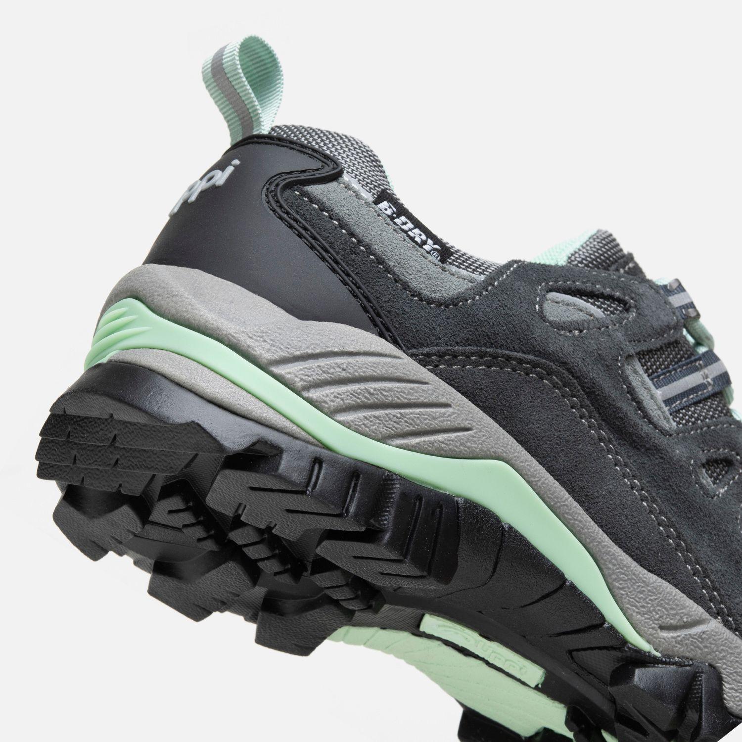 Zapato Mujer Puelo Cs Low Gris / Verde Agua Lippi I25-6