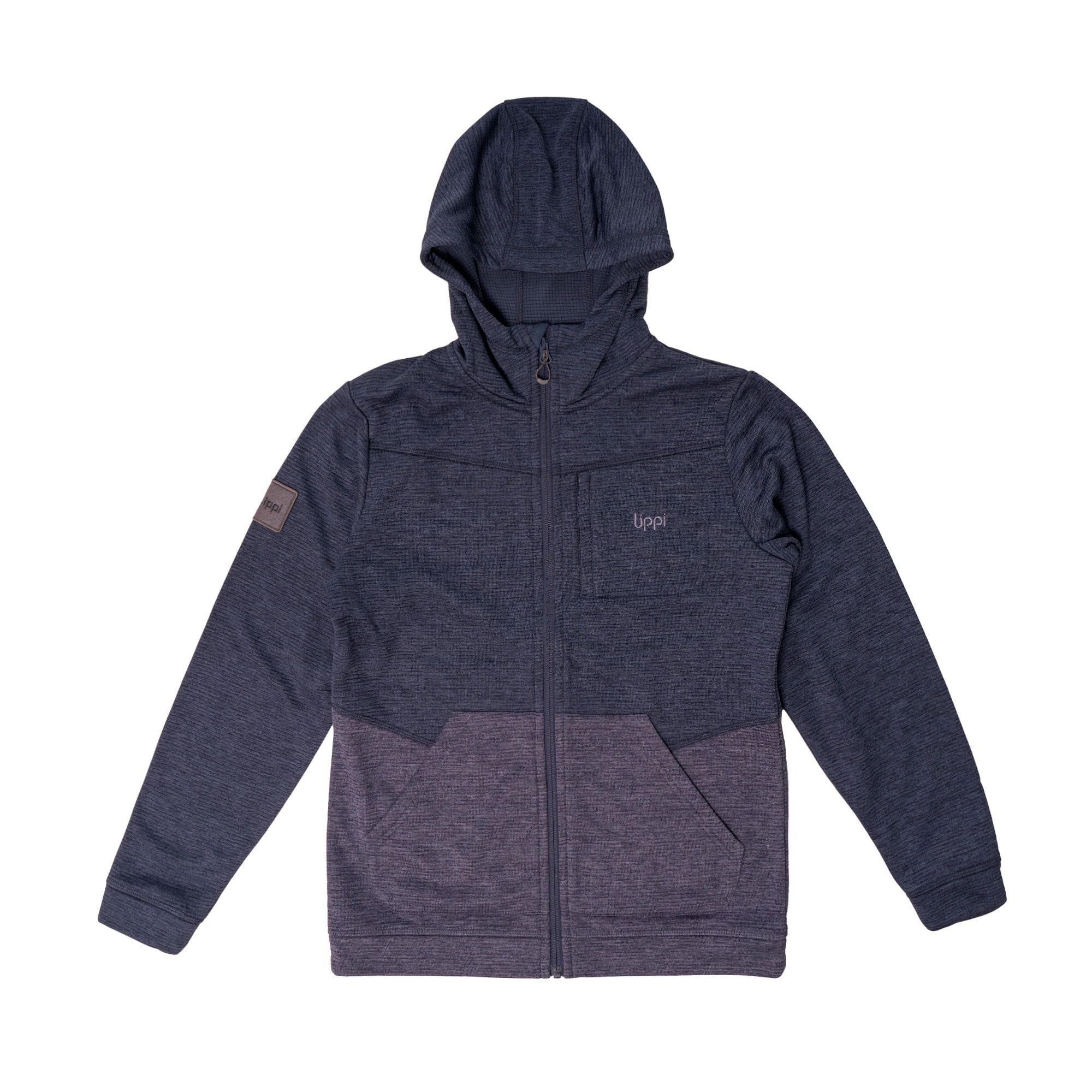 Poleron Teen Girl Oasis Nano-F Full Zip Melange Azul / Melange Lavanda Lippi-0