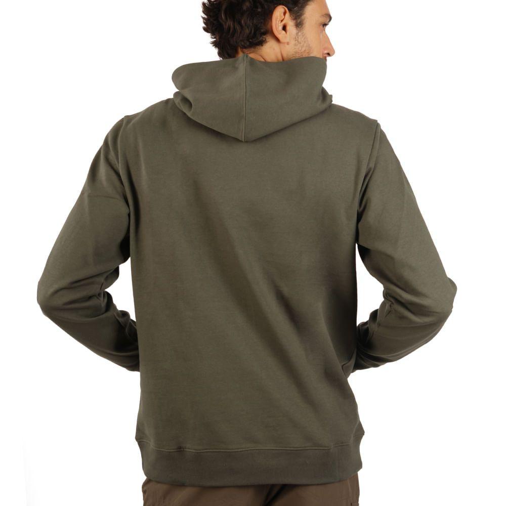 Poleron Hombre Insigne Cotton Hoody Verde Oscuro Lippi-3