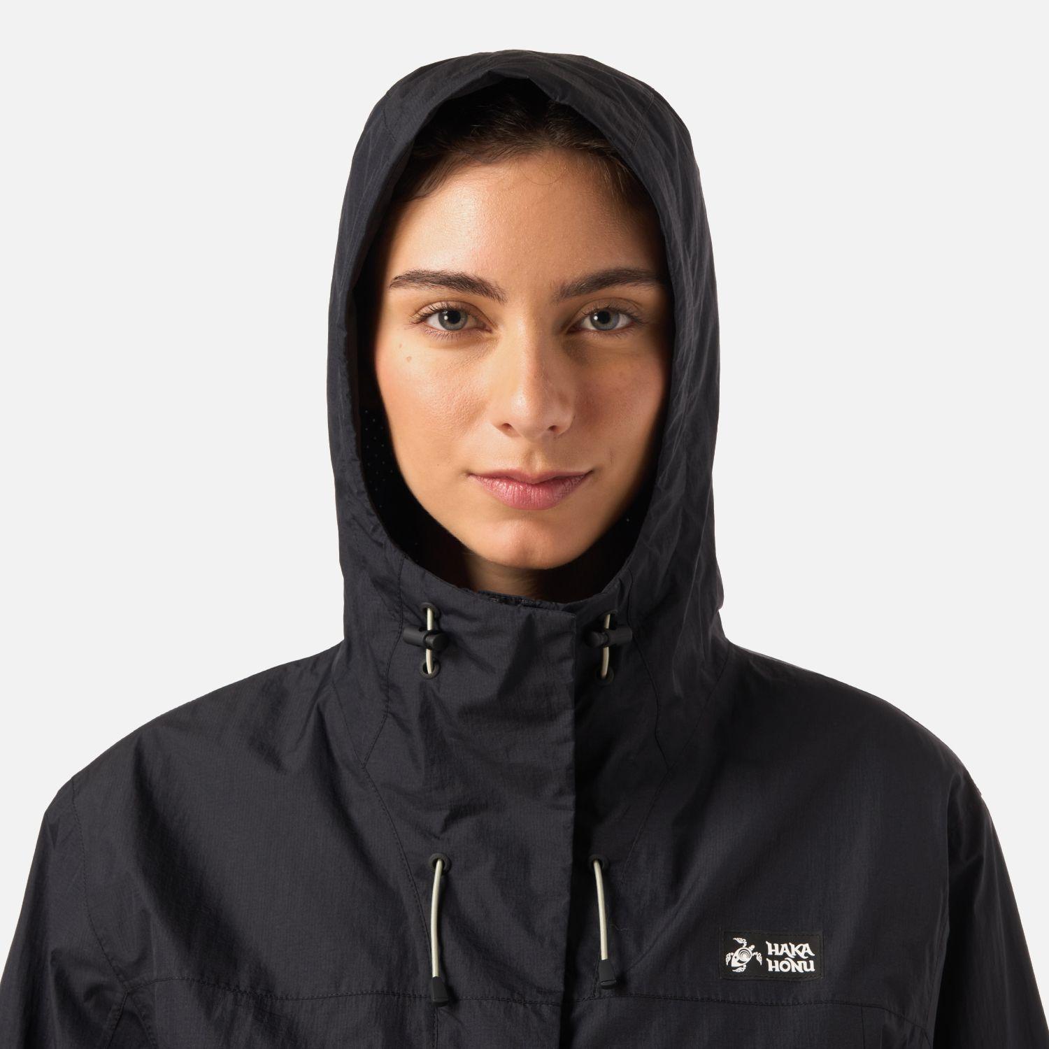 Chaqueta Mujer Petricor Negro Haka Honu V26-3
