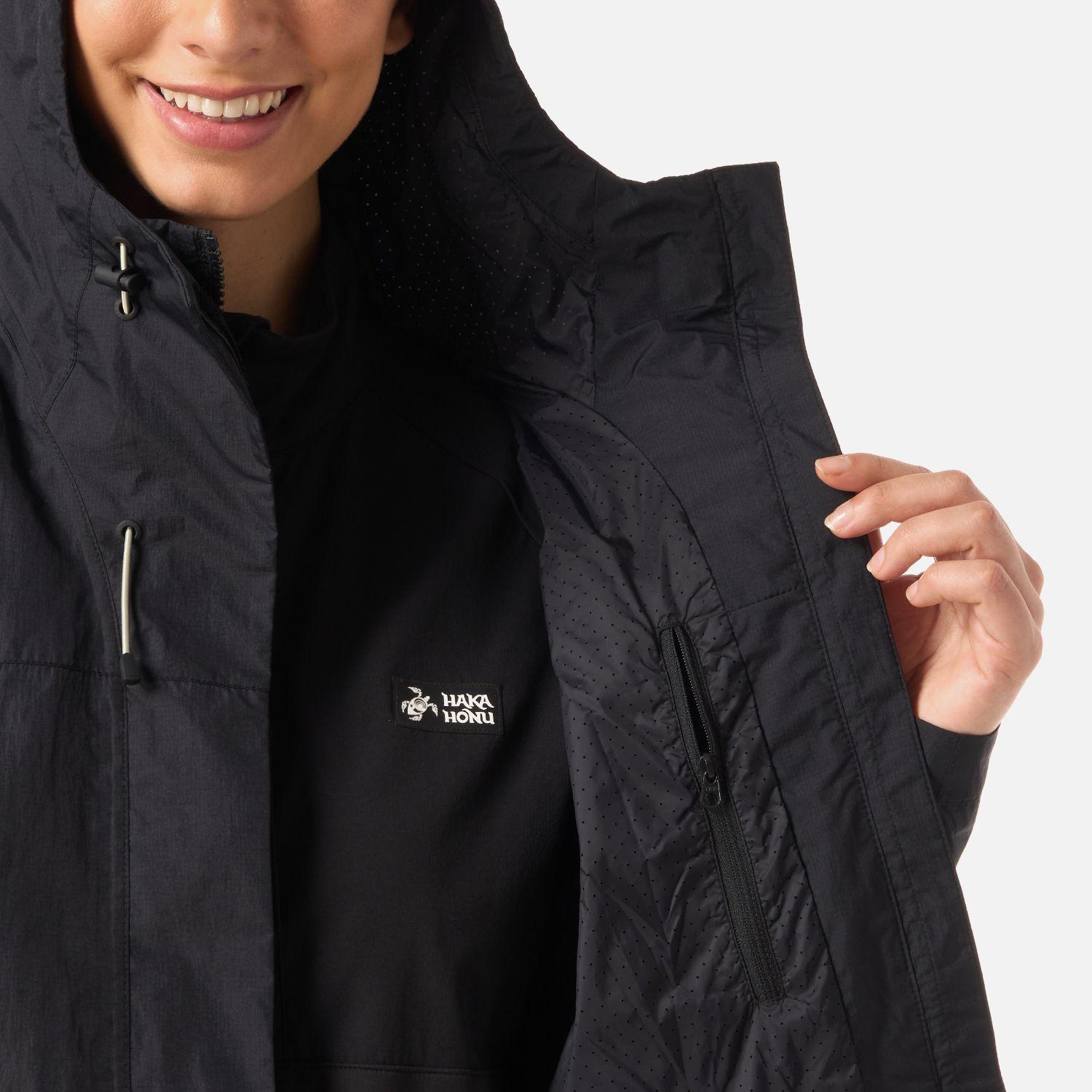 Chaqueta Mujer Petricor Negro Haka Honu V26-6