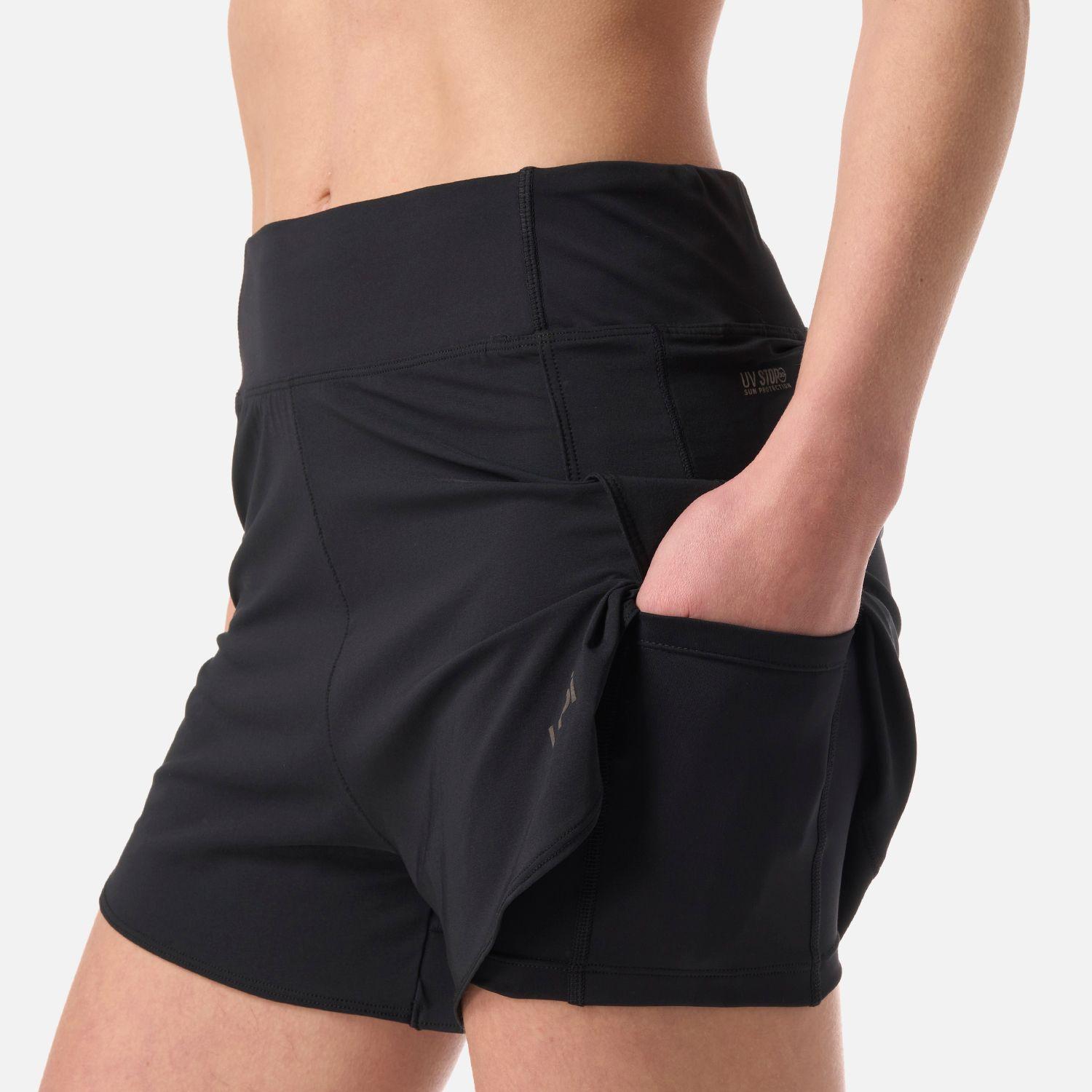 Short Mujer Go for it Shorts Negro Lippi V26-4