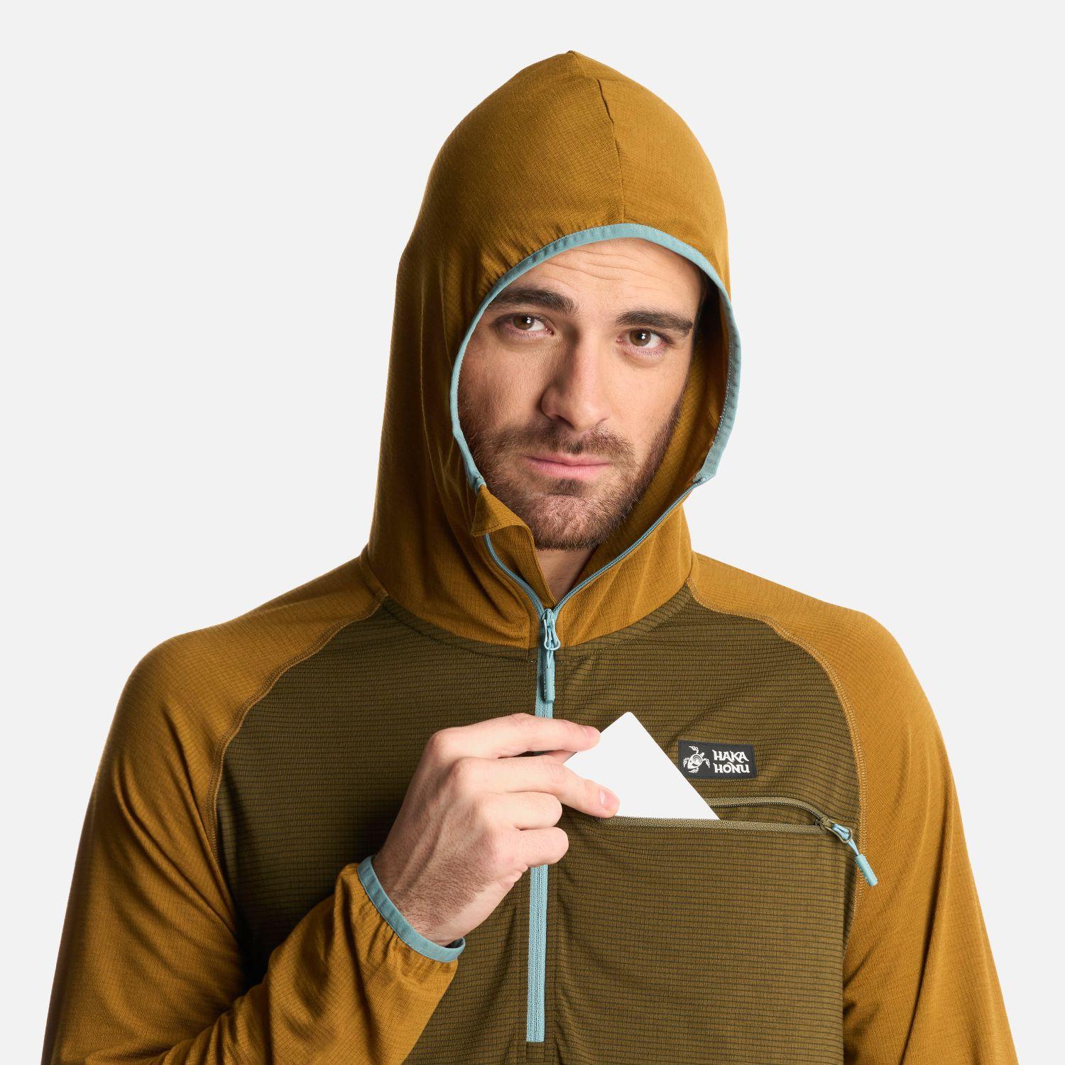 Polerón Hombre Taina Pro Verde Musgo Haka Honu V25-3