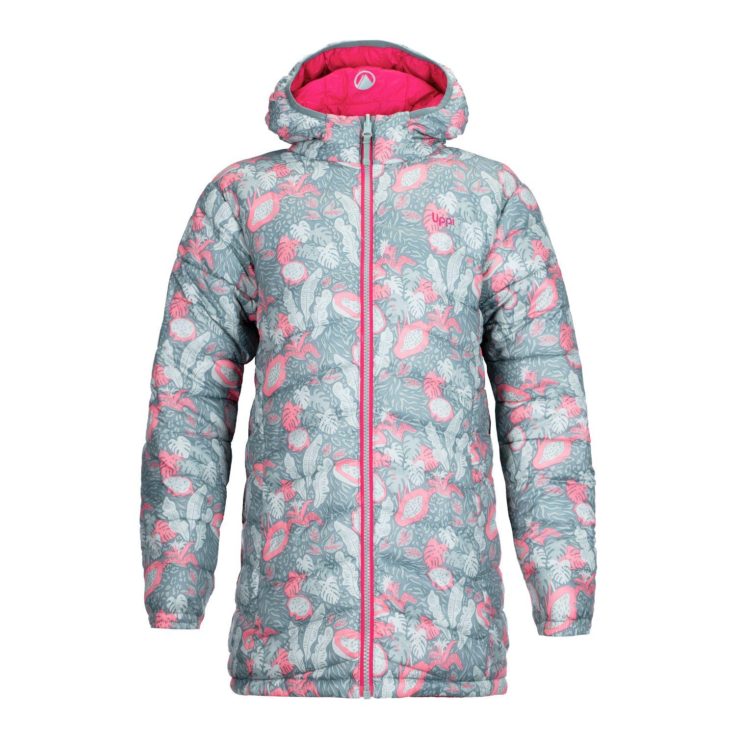 Chaqueta Niña BeWarm 2-Face Hoody Jacket Frambuesa / Print Jade Lippi-1