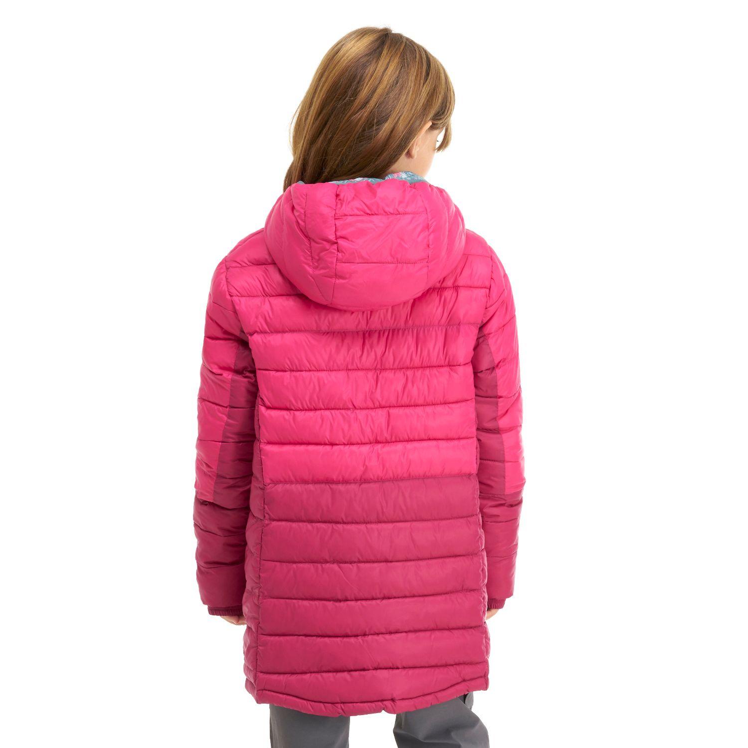 Chaqueta Niña BeWarm 2-Face Hoody Jacket Frambuesa / Print Jade Lippi-4