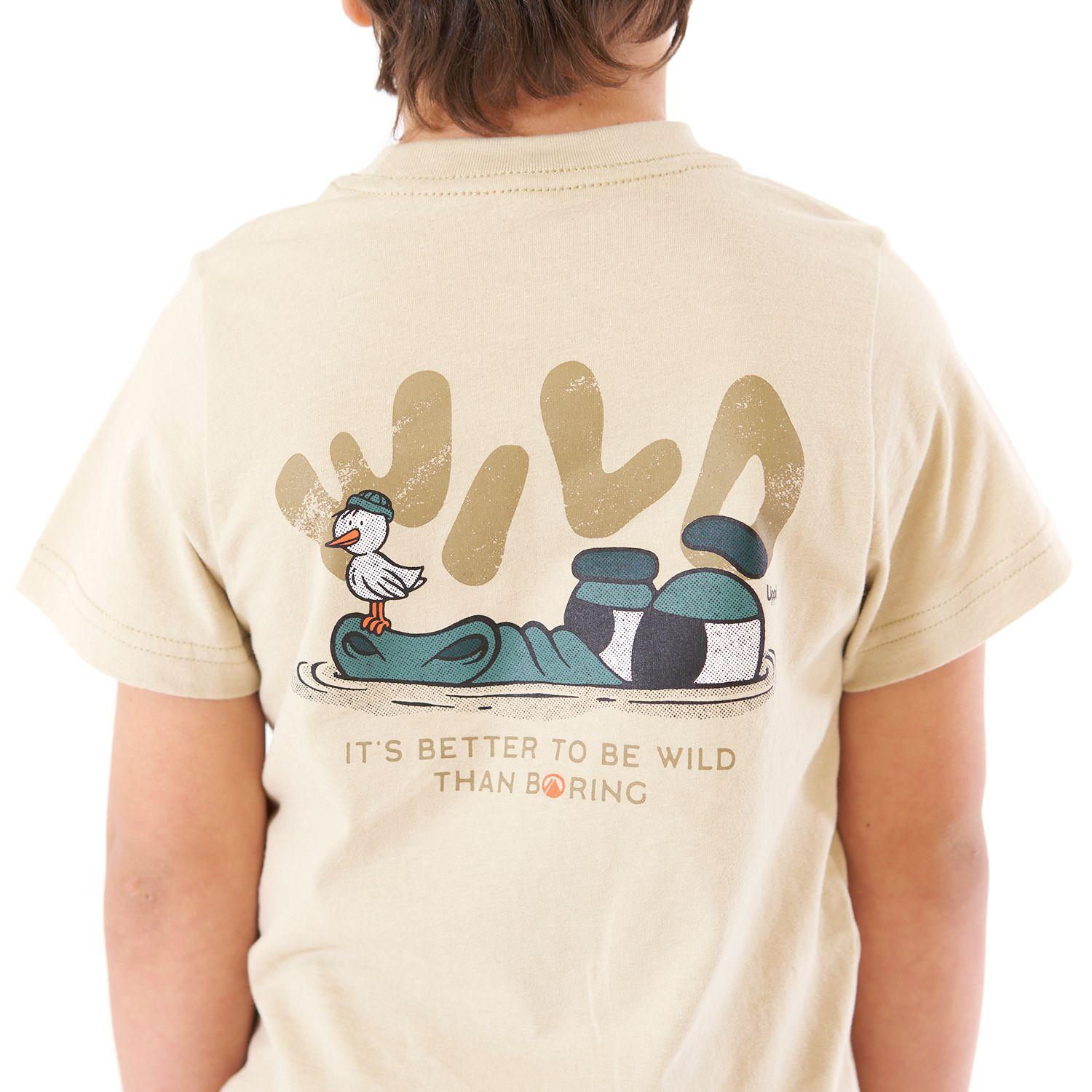 Polera Niño Aquatic UV-Stop T-Shirt Crudo Lippi-5