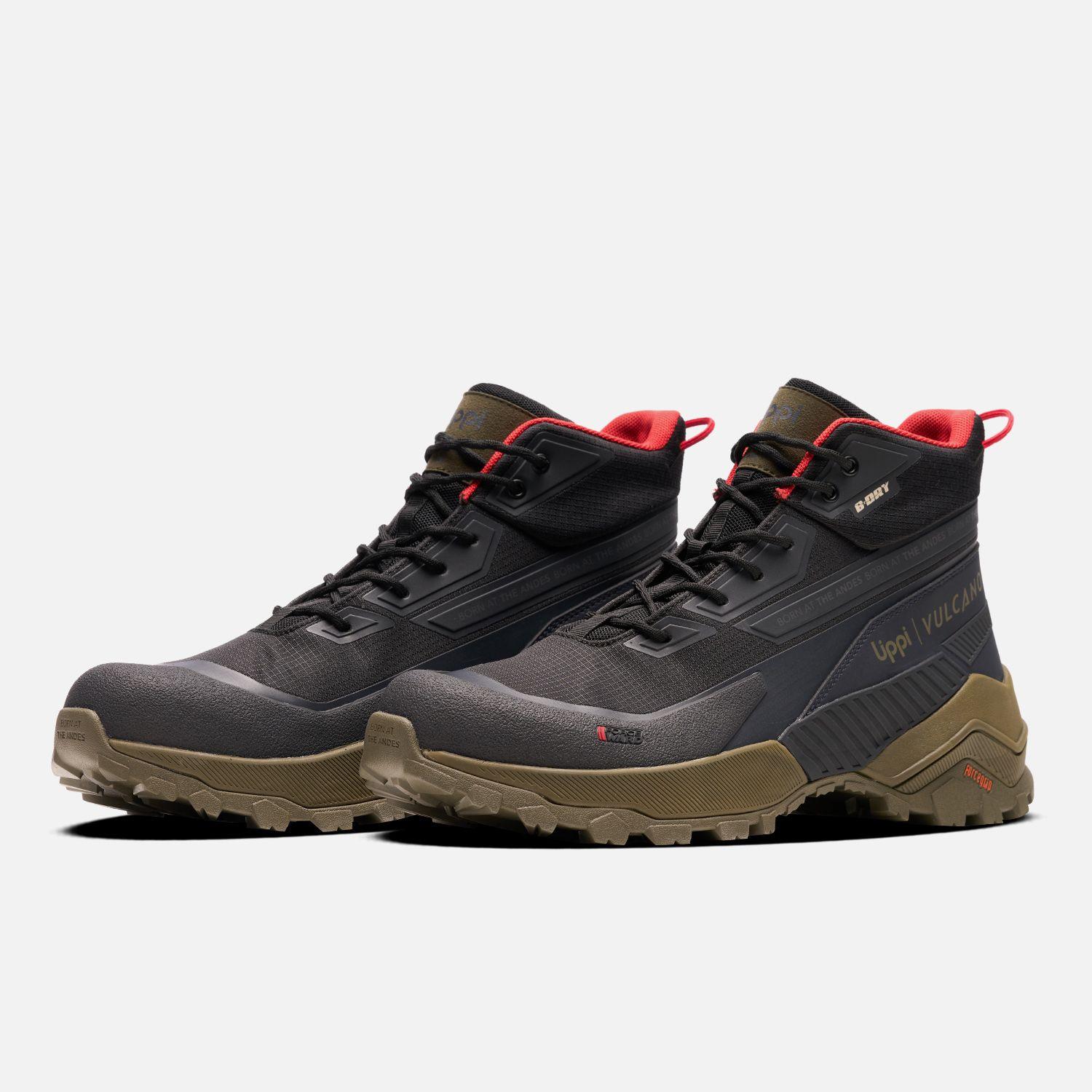 Zapatilla Hombre Basalto Verde Militar Lippi-3