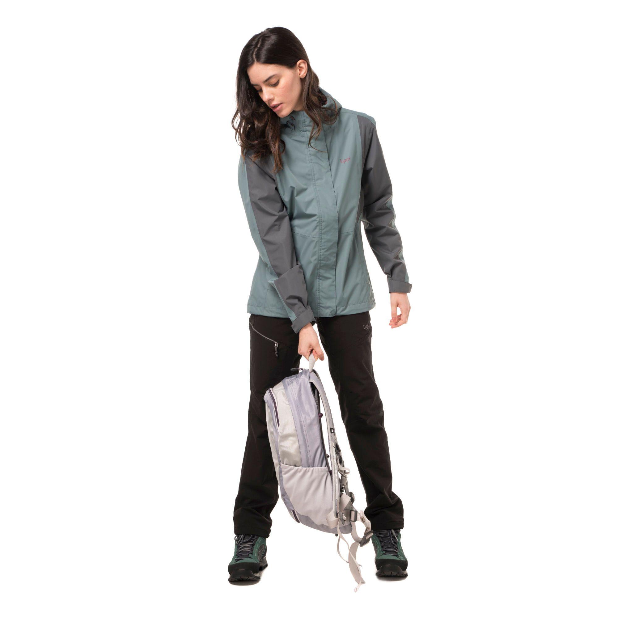 Chaqueta Mujer Blizzard B-Dry Hoody Jacket Verde Grisaceo Lippi-4