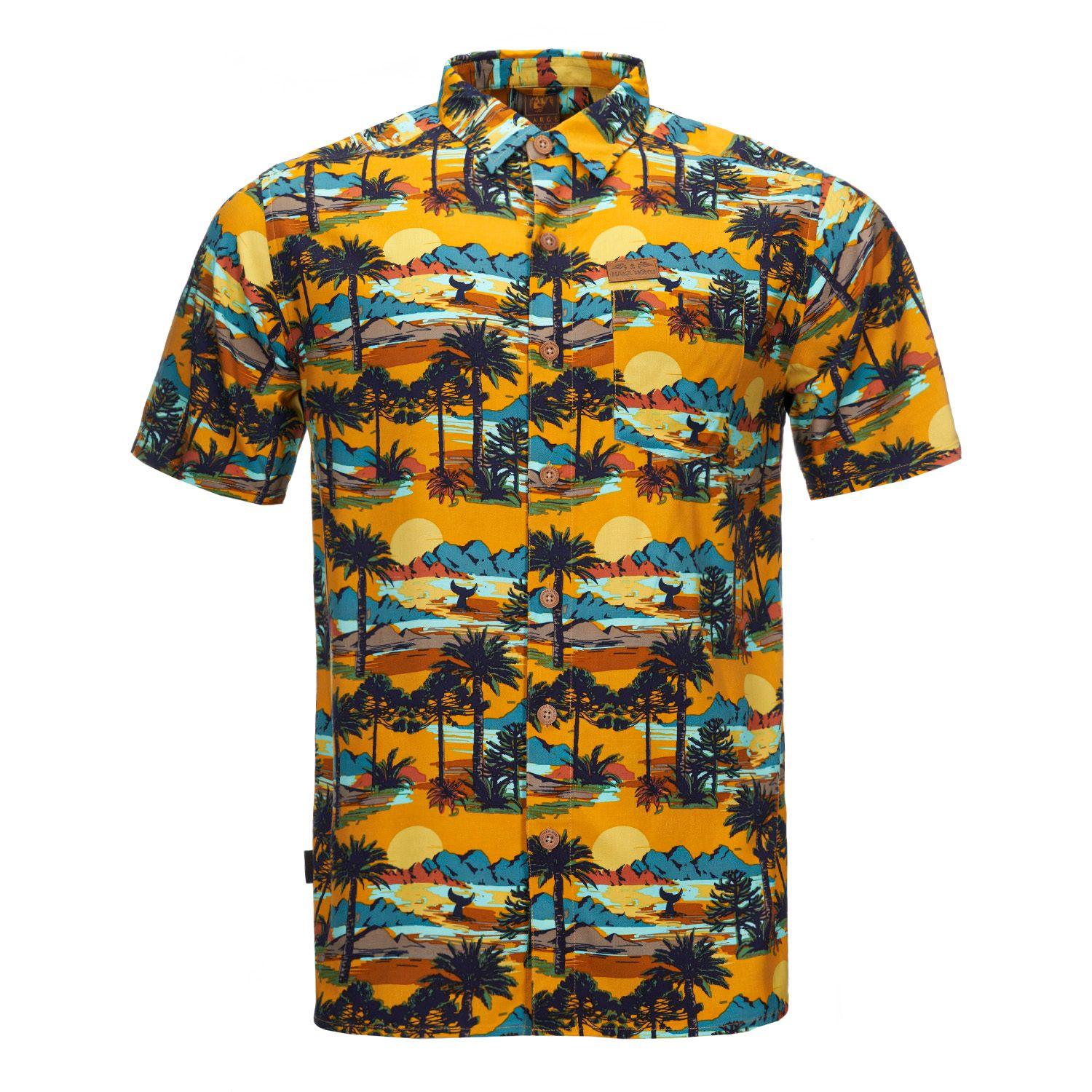 Camisa Hombre Aflora Mostaza Haka Honu-0