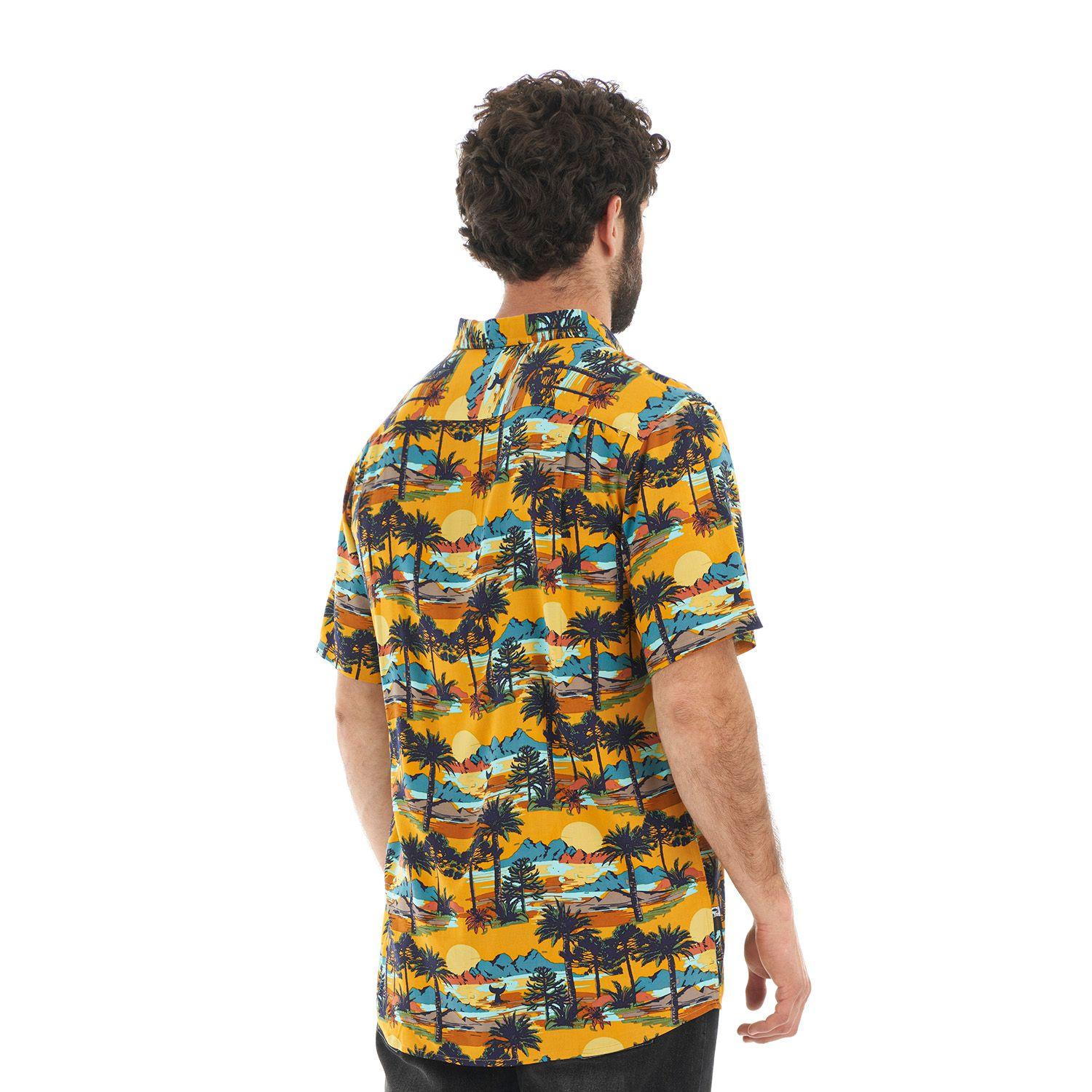 Camisa Hombre Aflora Mostaza Haka Honu-4