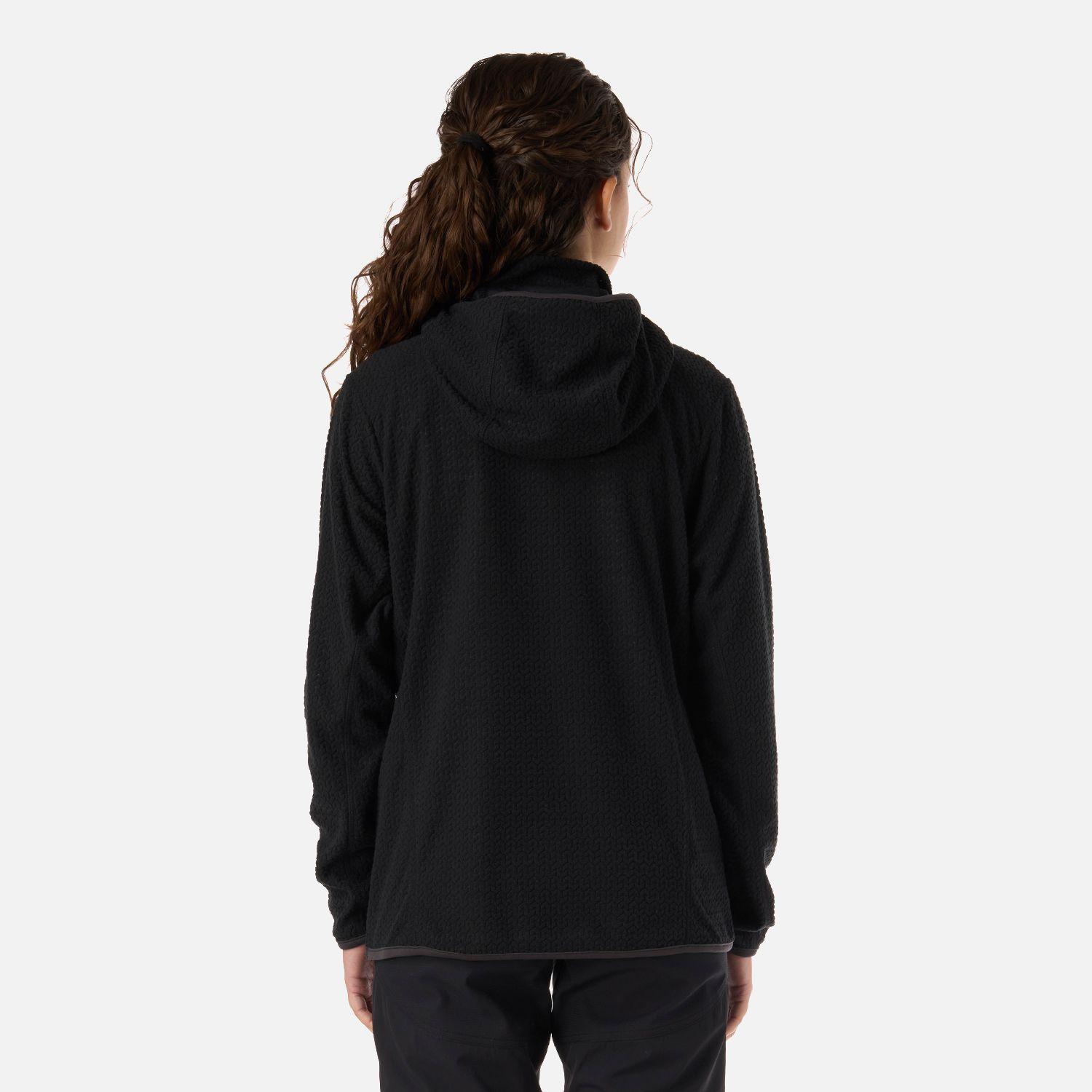 Polerón Teen Girl Mild Nano-F 1/4 Zip Hoody Negro Lippi V26-2