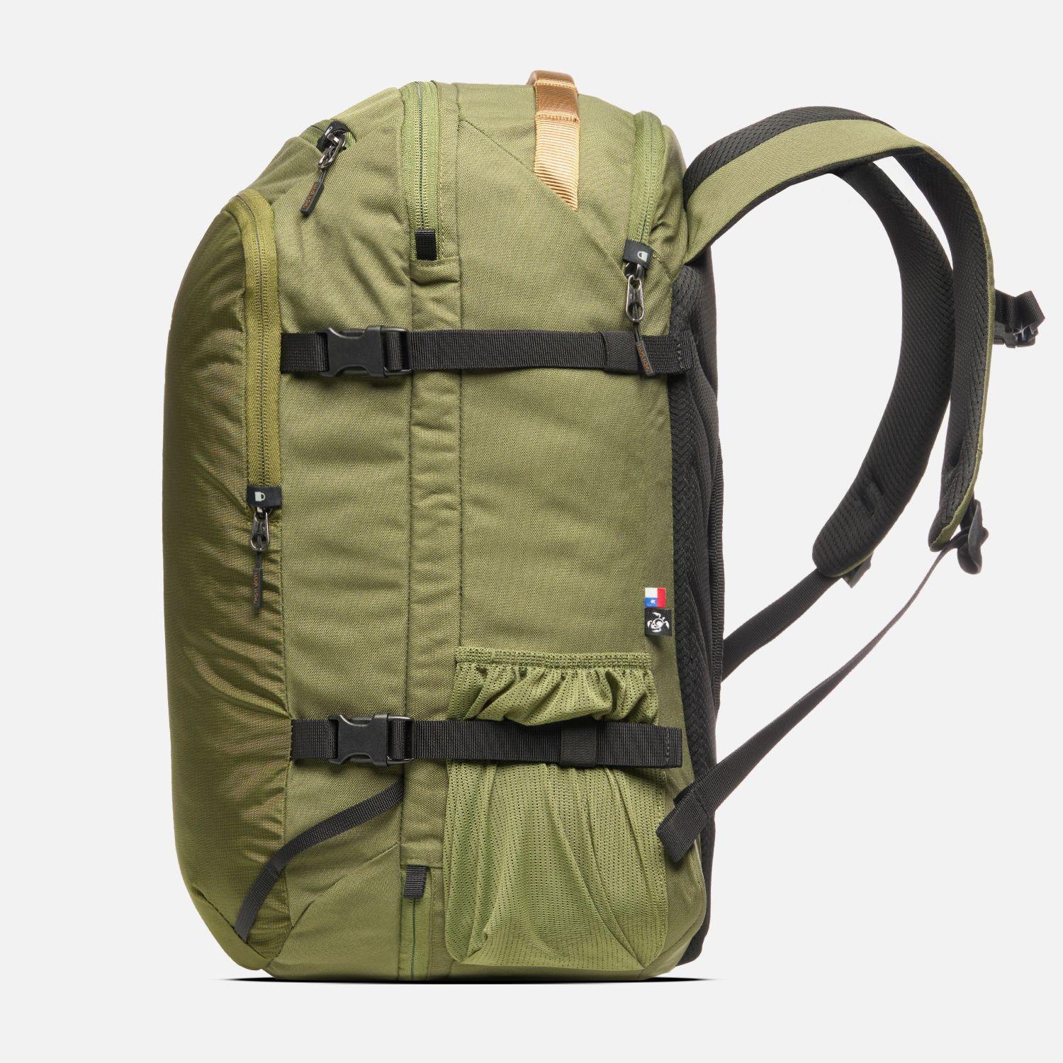 Mochila Viajera 35L Verde Militar Haka Honu V26-3