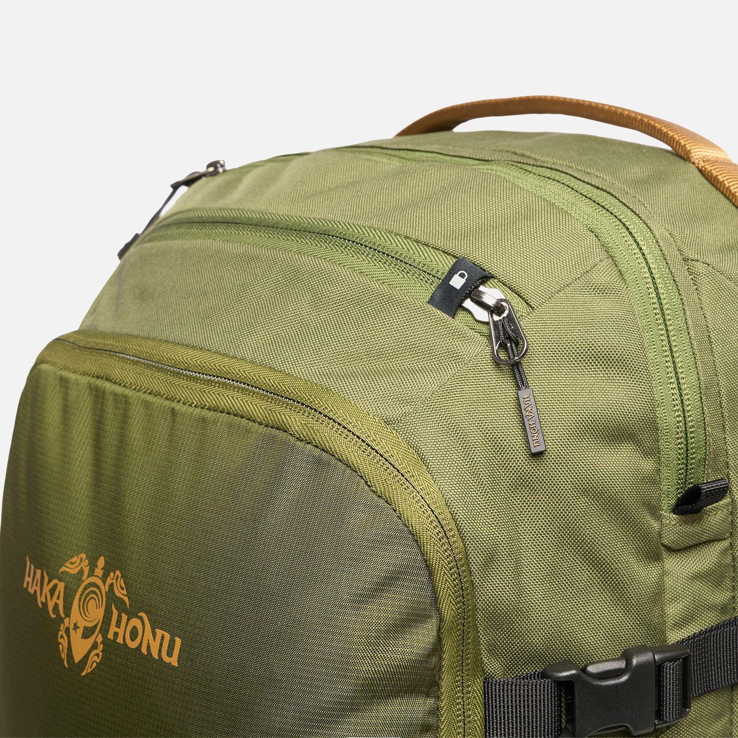 Mochila Viajera 35L Verde Militar Haka Honu V26-6