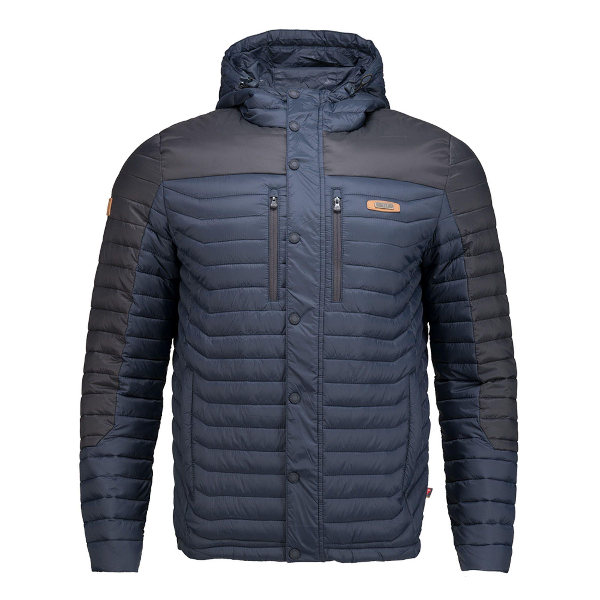 Chaqueta Hombre Bewarm Steam-Pro Hoody Jacket Azul Noche / Grafito Lippi-0