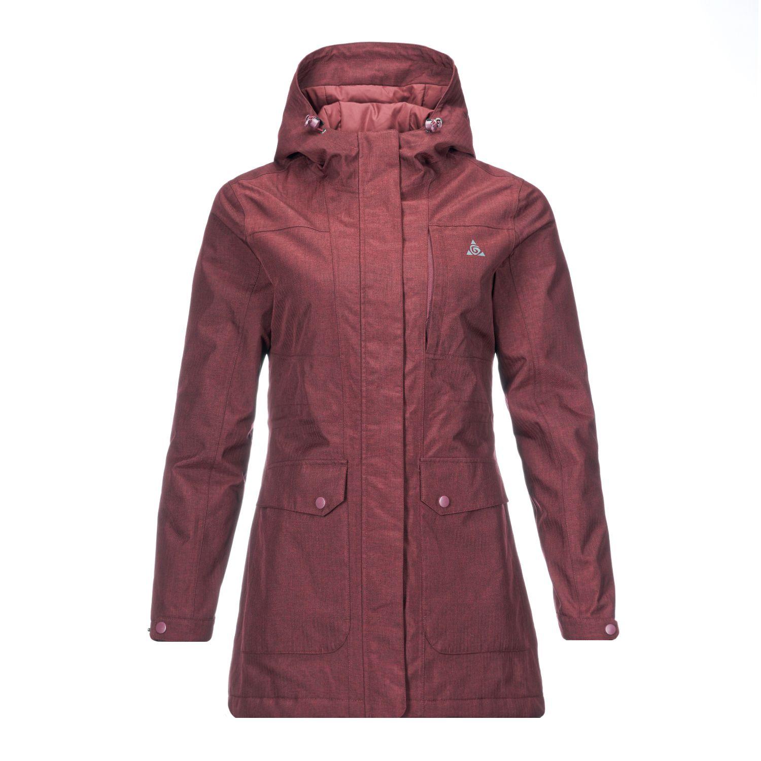 Chaqueta Mujer Oasis Vino Geography-0