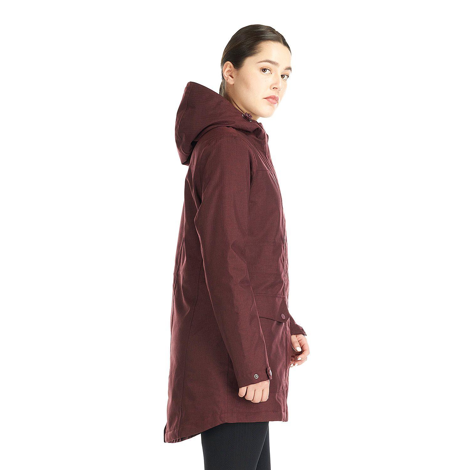 Chaqueta Mujer Oasis Vino Geography-3