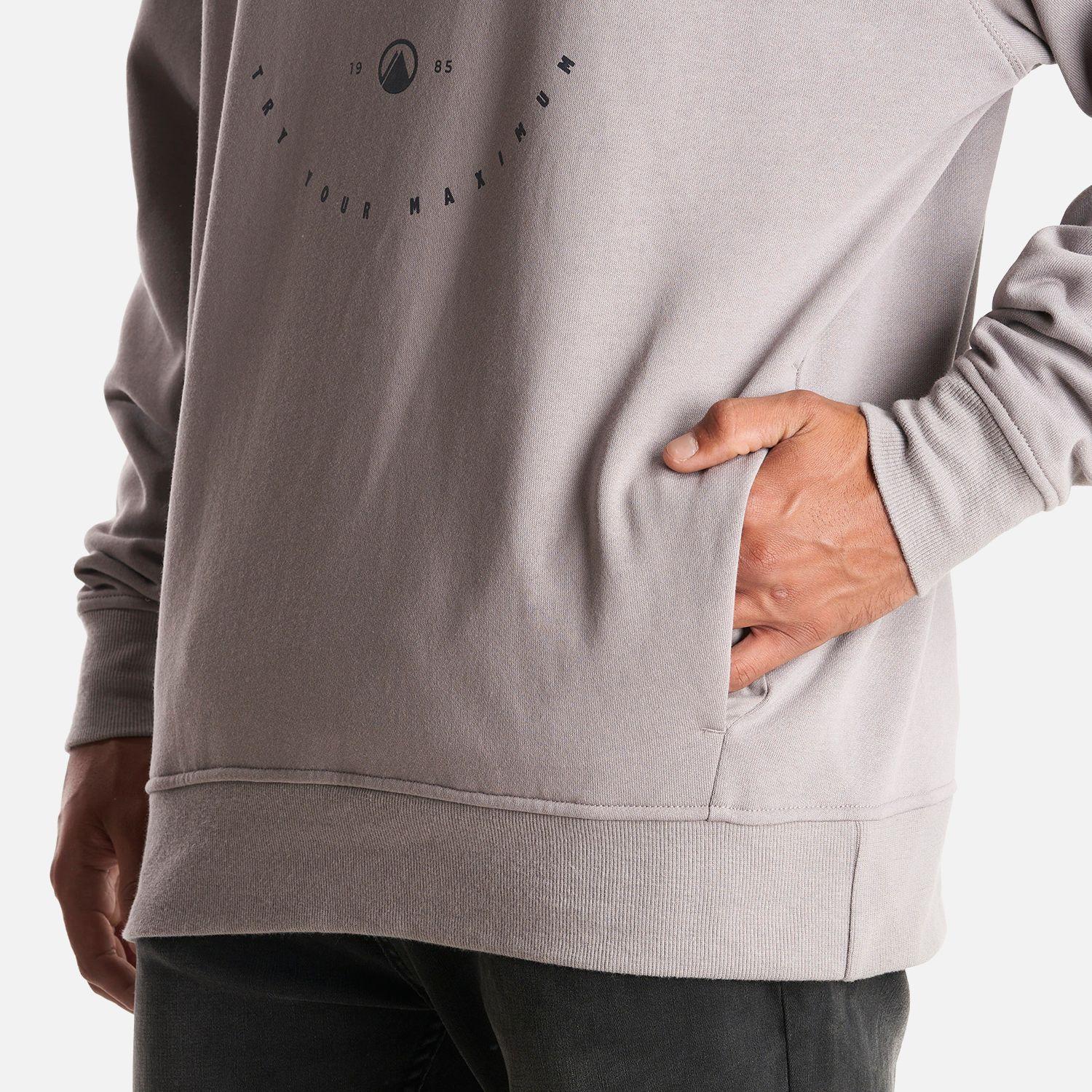 Poleron Hombre Insigne Hoody Sweatshirt Front Print Malva Lippi-5