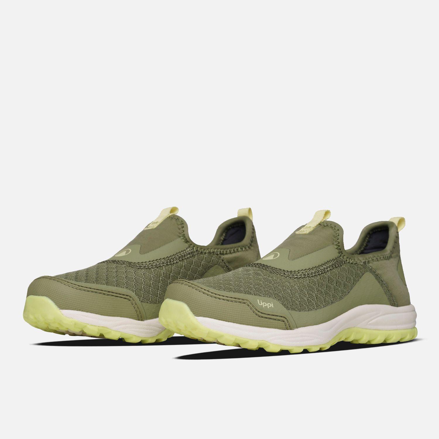 Zapatilla Niño Panal Kids Verde / Amarillo Lippi V26-3